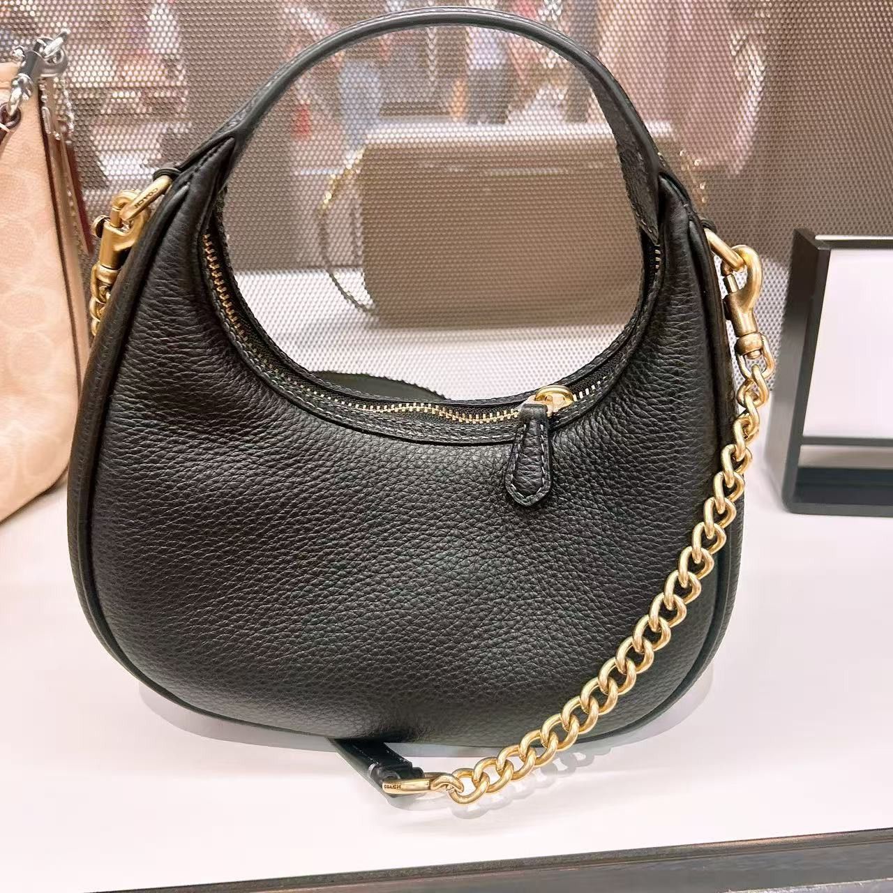 Coach Carmen Mini Crossbody Bag With Crystal CAK87 Size ONE SIZE - 3 Thumbnail