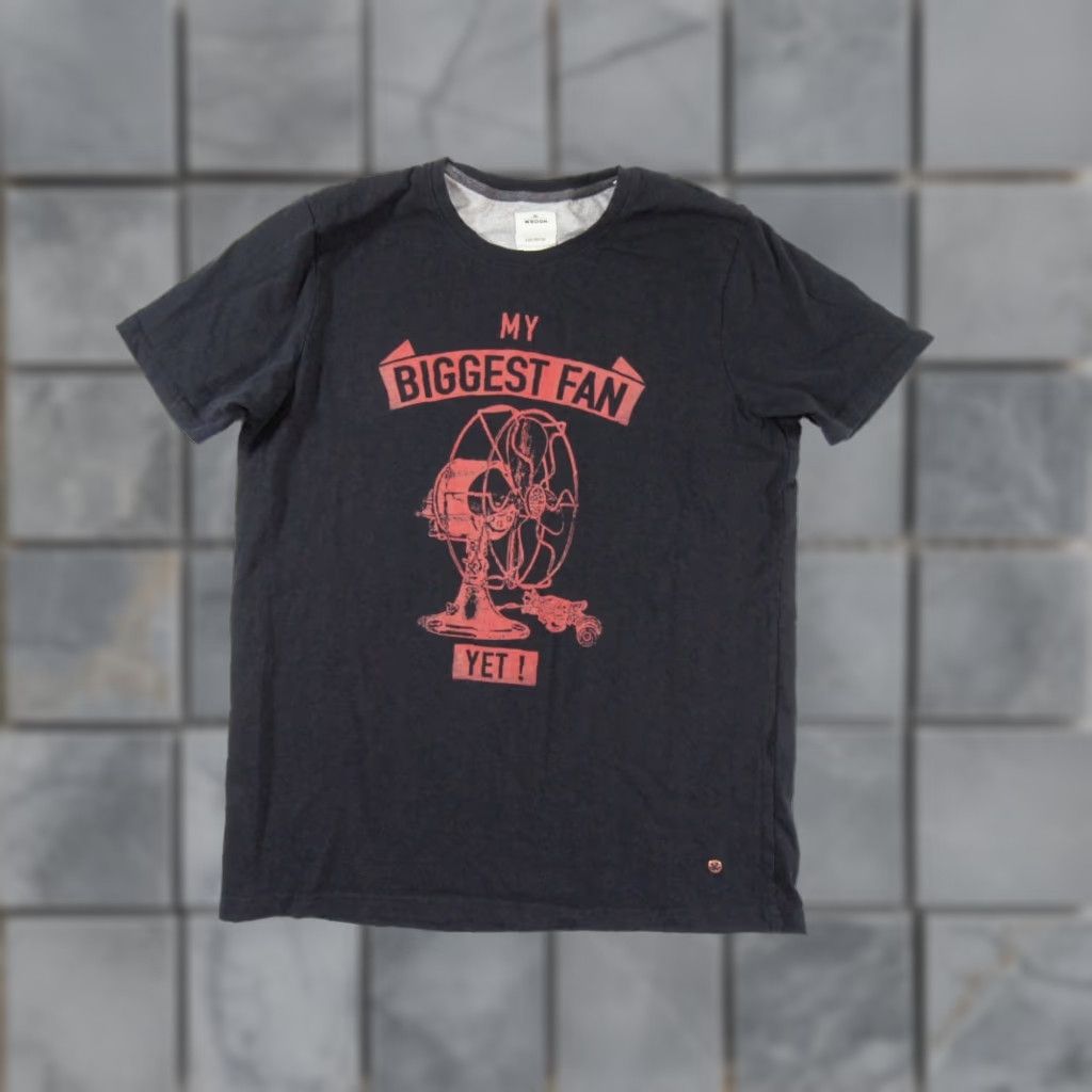 Vintage Wrogn Shirt Mens XL Black Short Sleeve Slim Fit Graphic Tee Crewneck Outdoors Mens Size US XL / EU 56 / 4 - 1 Thumbnail