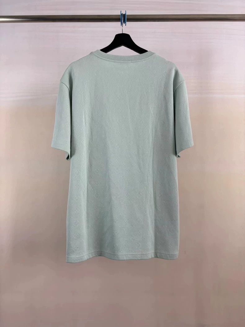 Louis Vuitton Louis Vuitton Mint green pocket dark stripe short sleeve 25 Size US XL / EU 56 / 4 - 2 Thumbnail
