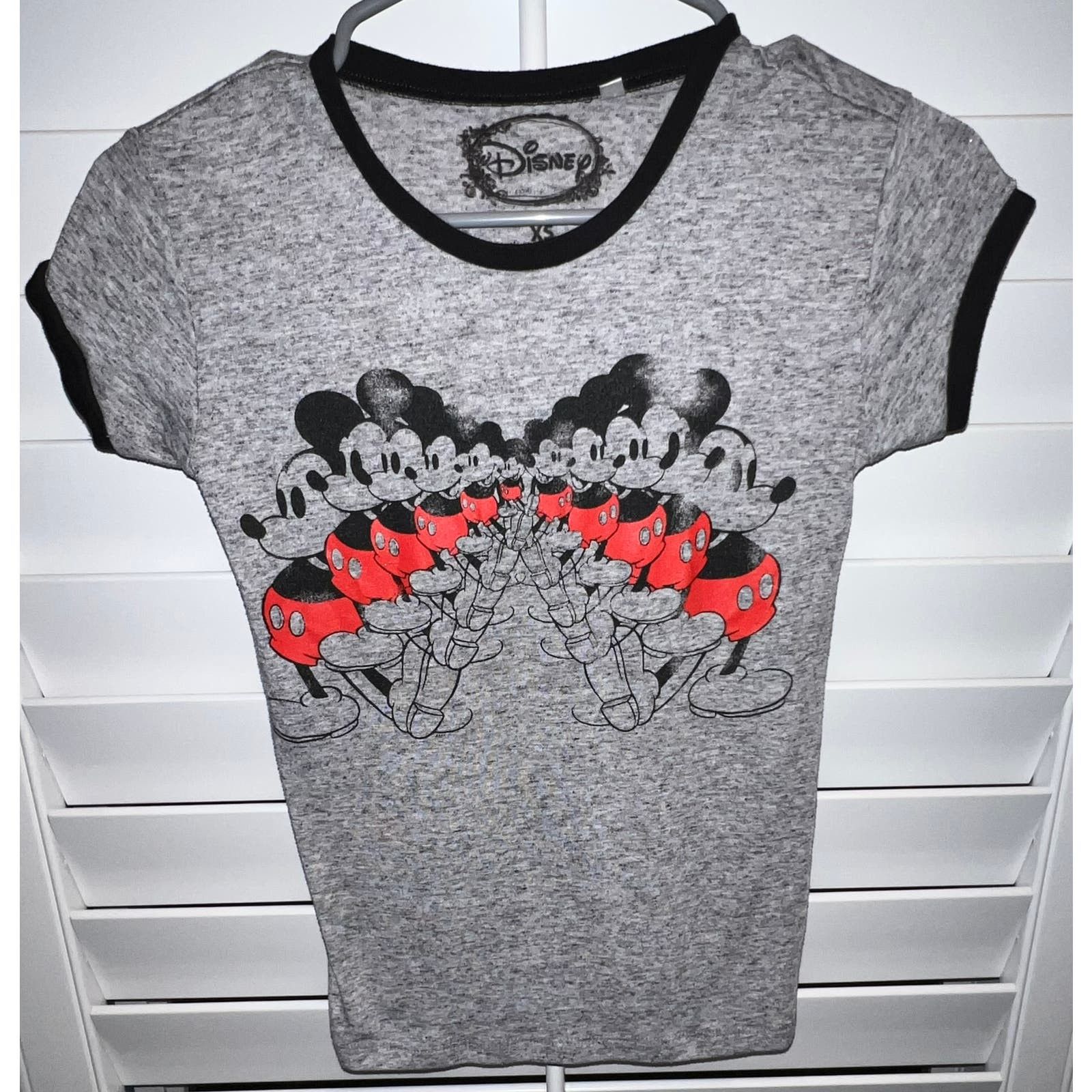 Disney Kids Mickey Mouse Disney Mirrored Ringer T-Shirt | Grailed