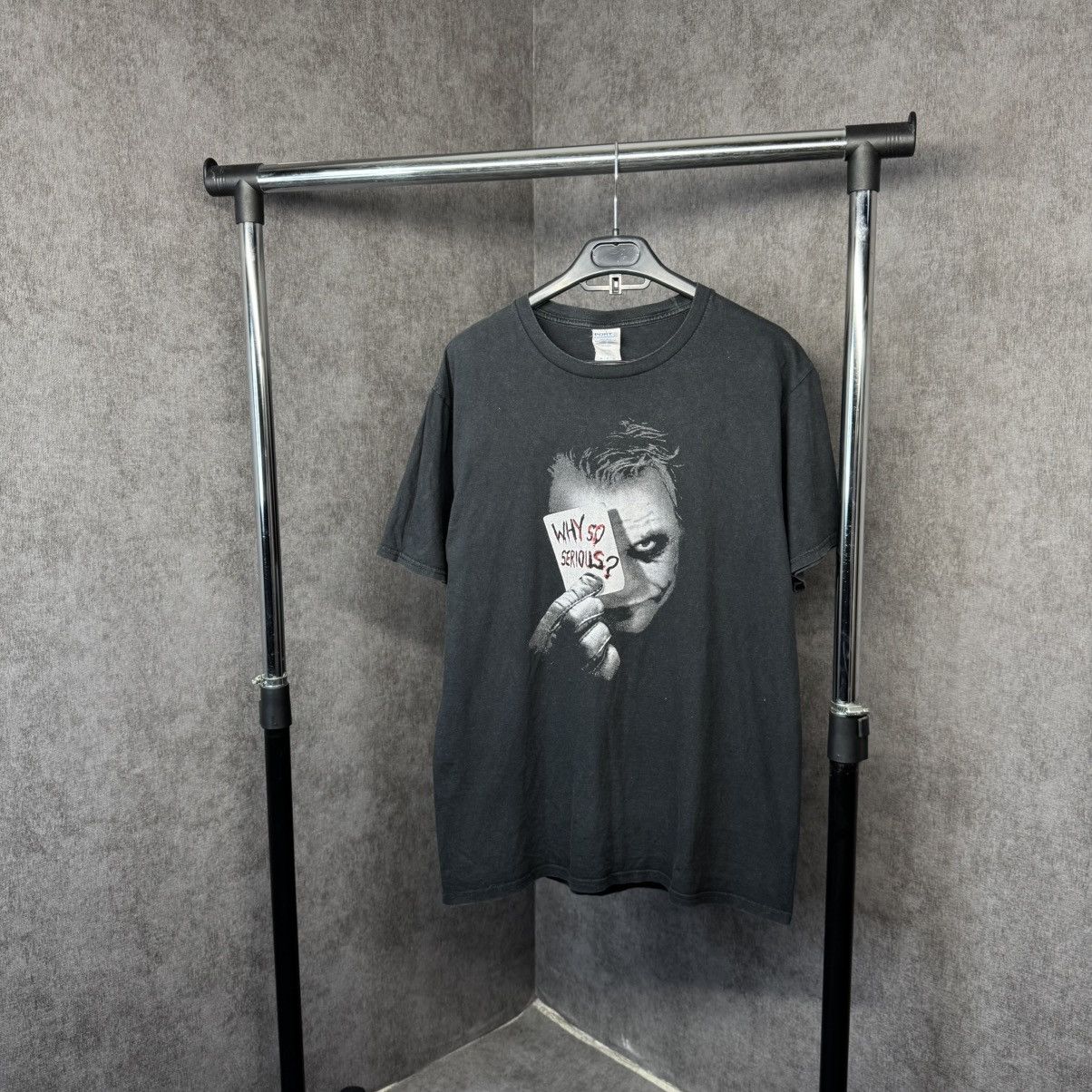 Vintage Vintage Joker t-shirt “Why So Serious” Size US M / EU 48-50 / 2 - 1 Thumbnail