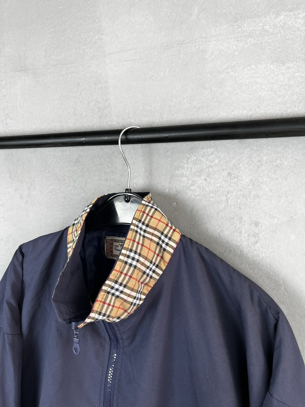Burberry × Vintage Thomas Burberry bomber jacket vintage Size US XL / EU 56 / 4 - 2 Thumbnail