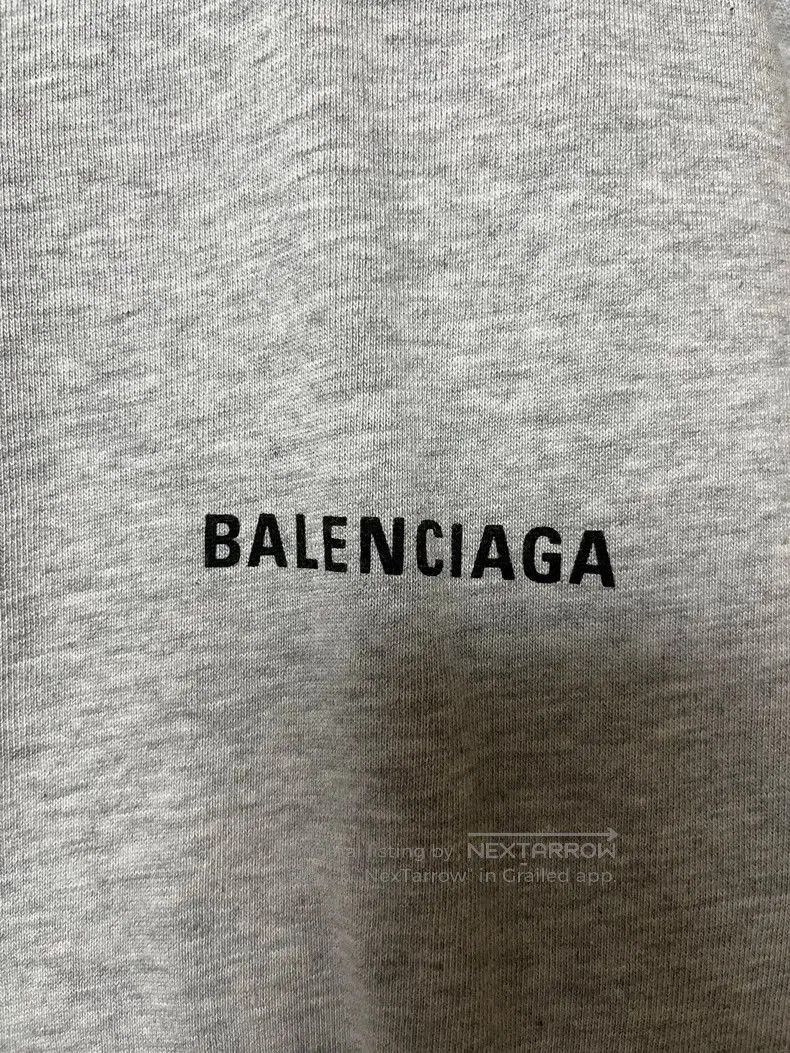 Balenciaga Balenciaga Gray Logo Short Sleeve T-shirt. Size US S / EU 44-46 / 1 - 4 Thumbnail