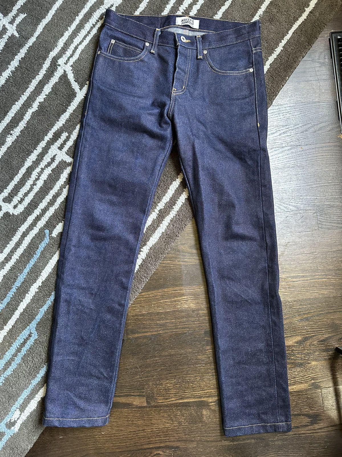 Naked and Famous Elephant 8 - 21 oz Supima - Super Guy