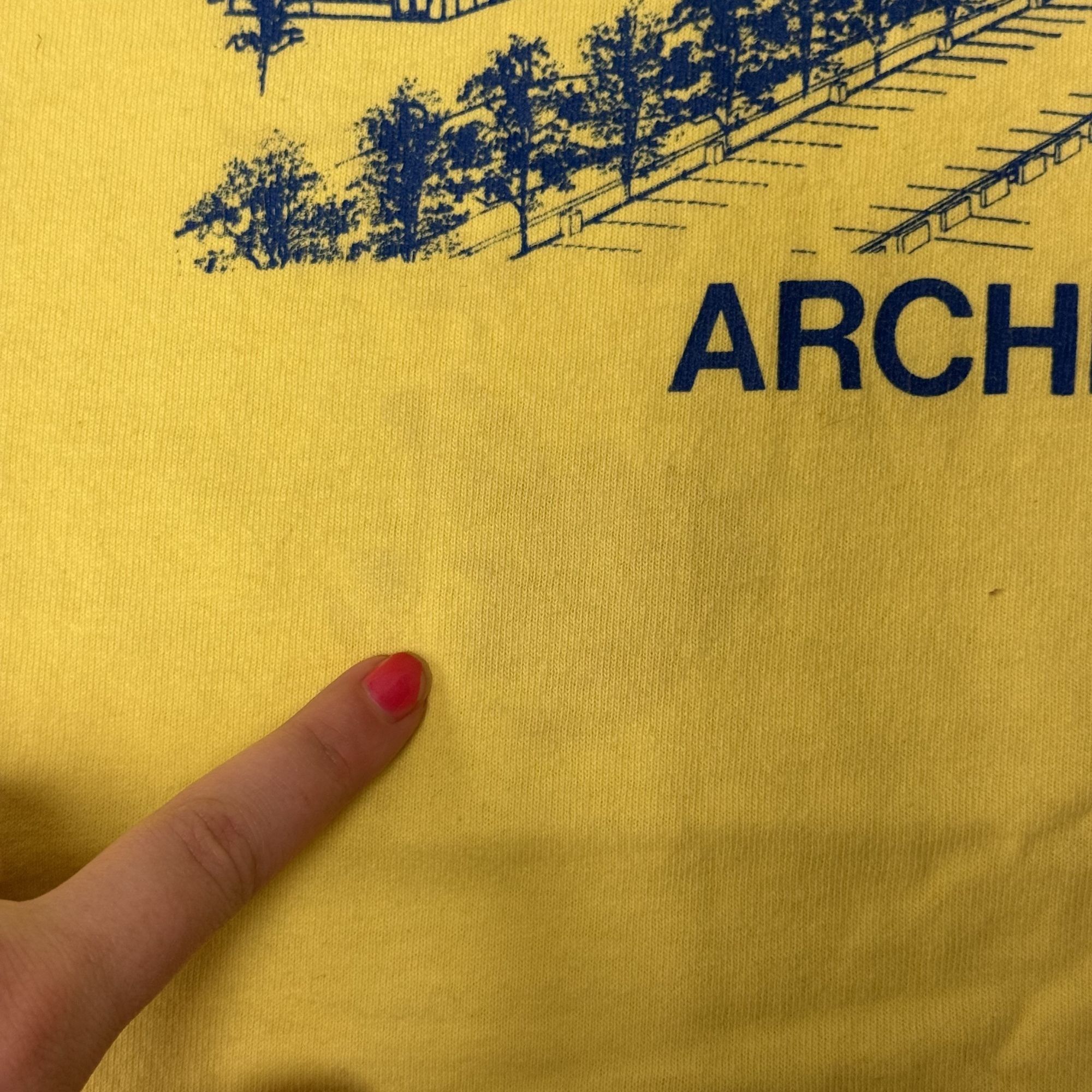 Fruit Of The Loom USA National ARCHIVES II RECORDS 1985 Hidden America T Shirt Size US L / EU 52-54 / 3 - 10 Thumbnail