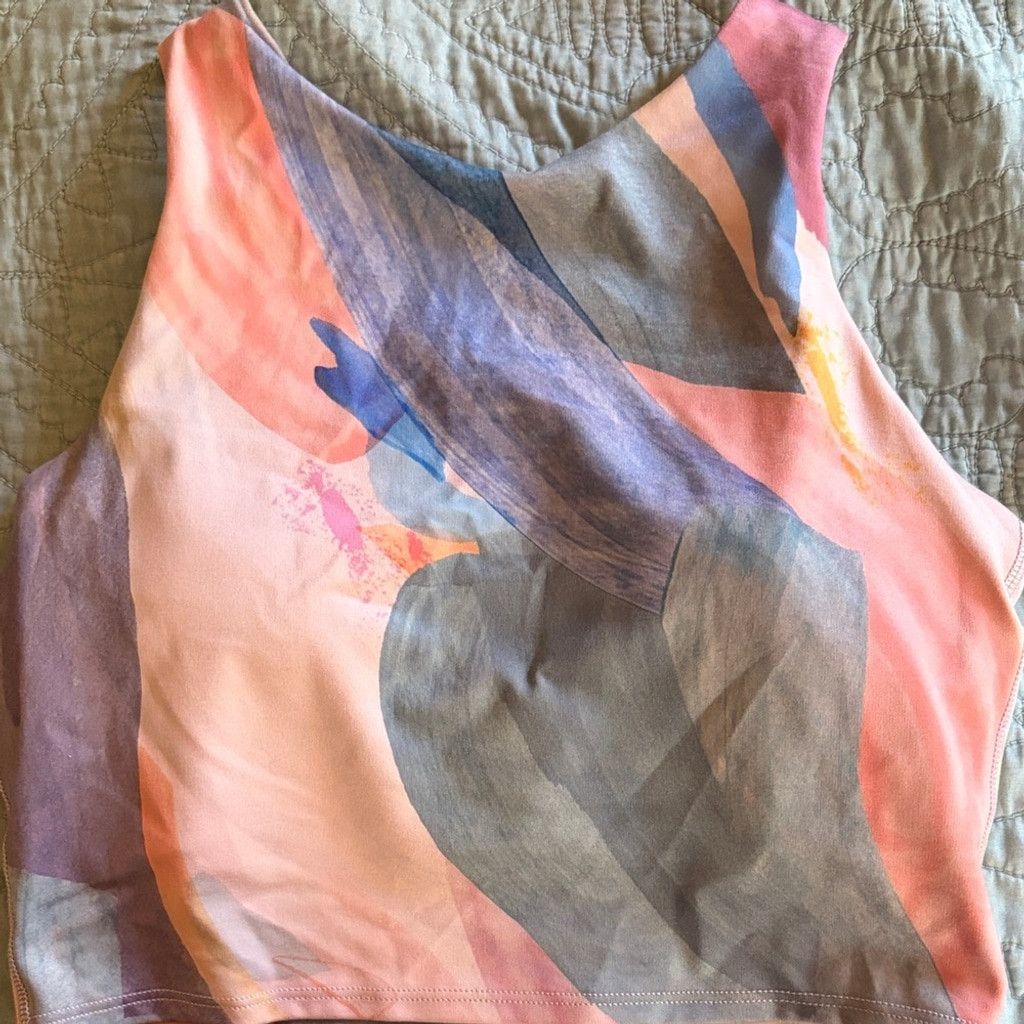 Athleta Athleta Womens Conscious Crop High Neck Racerback Tank Size XS / US 0-2 / IT 36-38 - 6 Thumbnail