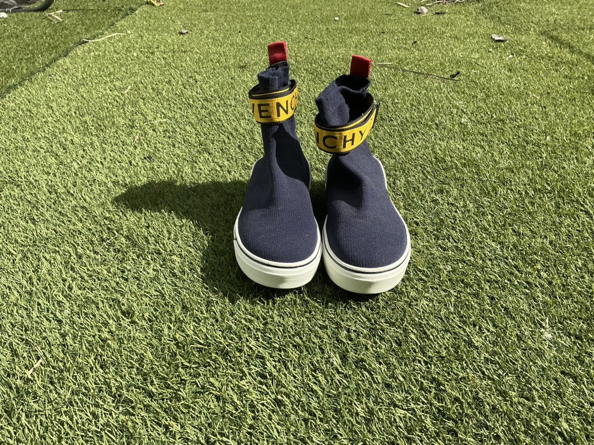 Designer × Givenchy Givenchy George V Sock Blue/Yellow Size US 10.5 / EU 43-44 - 7 Thumbnail