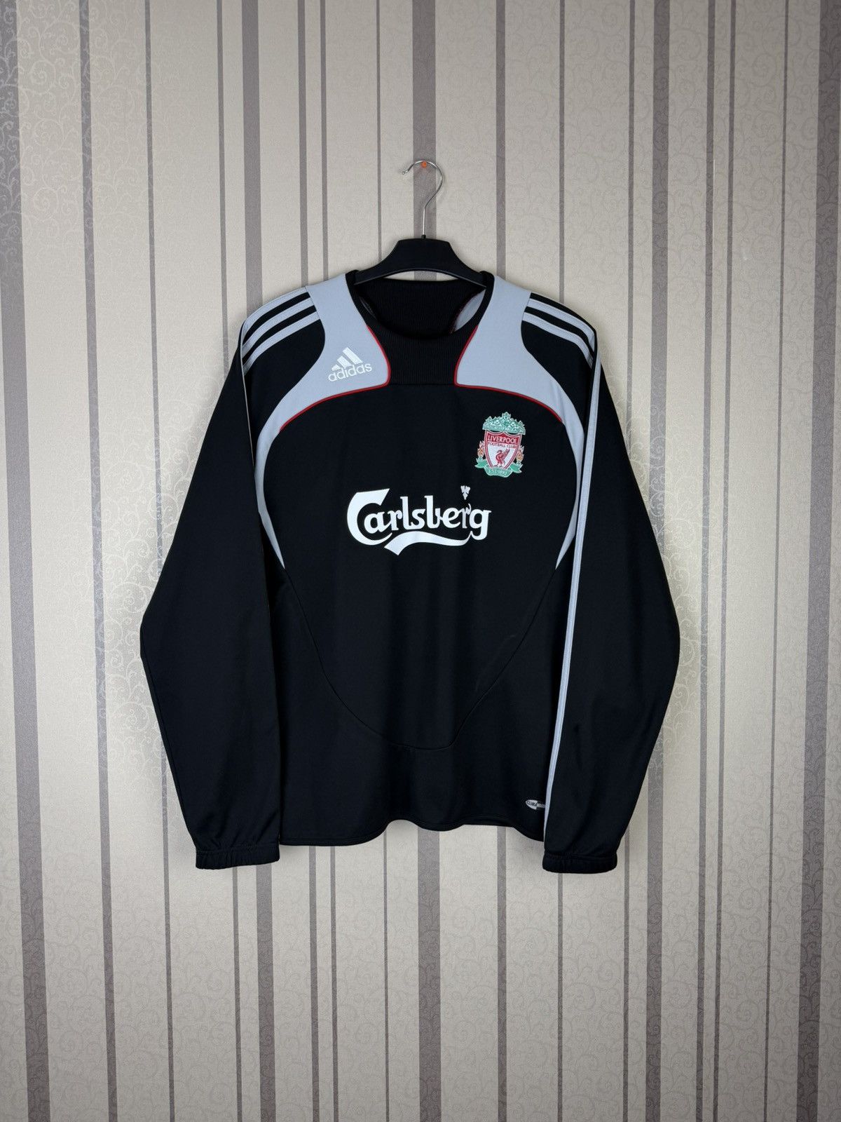 Adidas Vintage Adidas Liverpool Football Sweatshirt Soccer Track Size US M / EU 48-50 / 2 - 1 Thumbnail