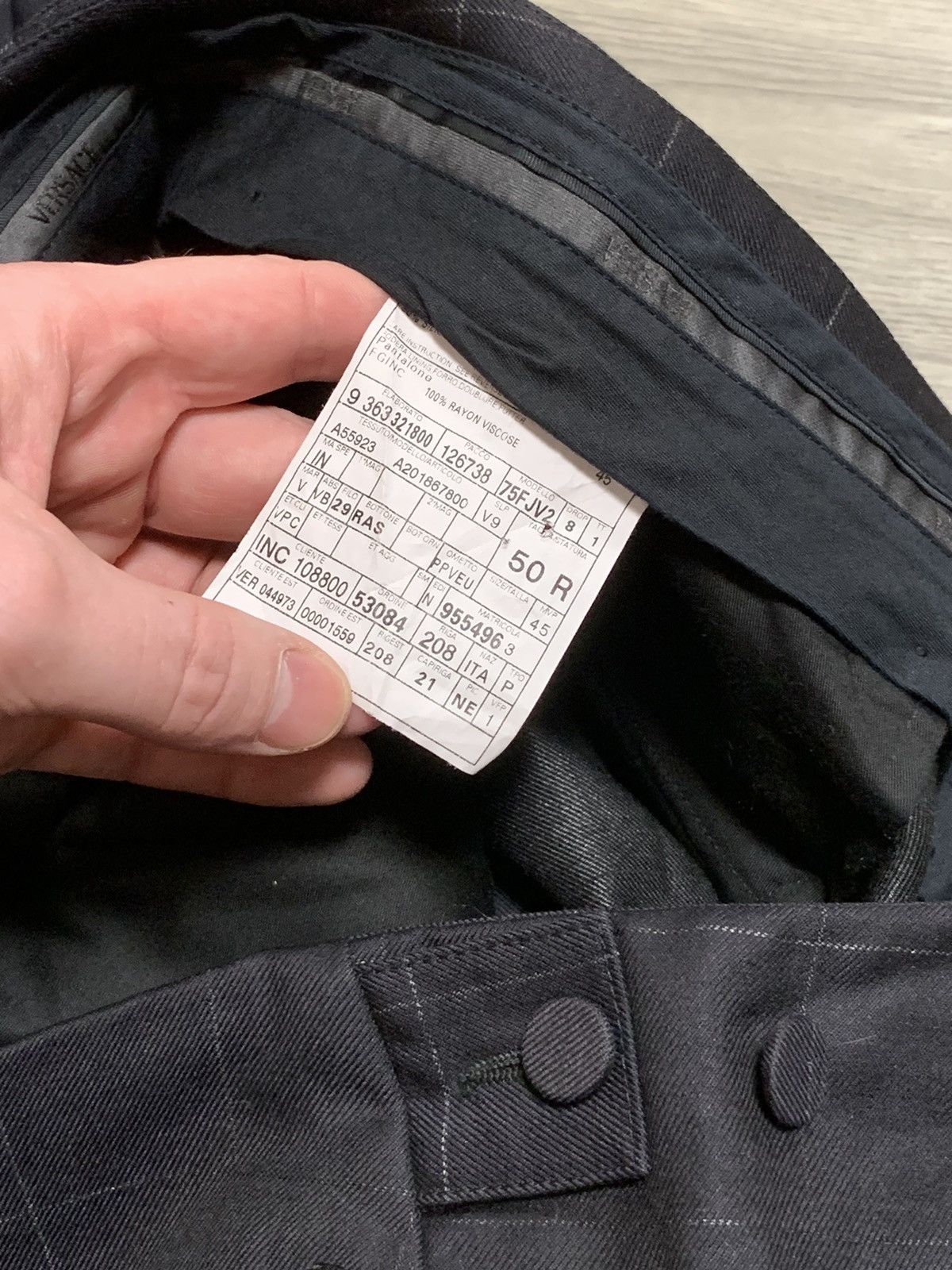 Vintage Versace vintage viscose pants mens Size US 34 / EU 50 - 5 Thumbnail