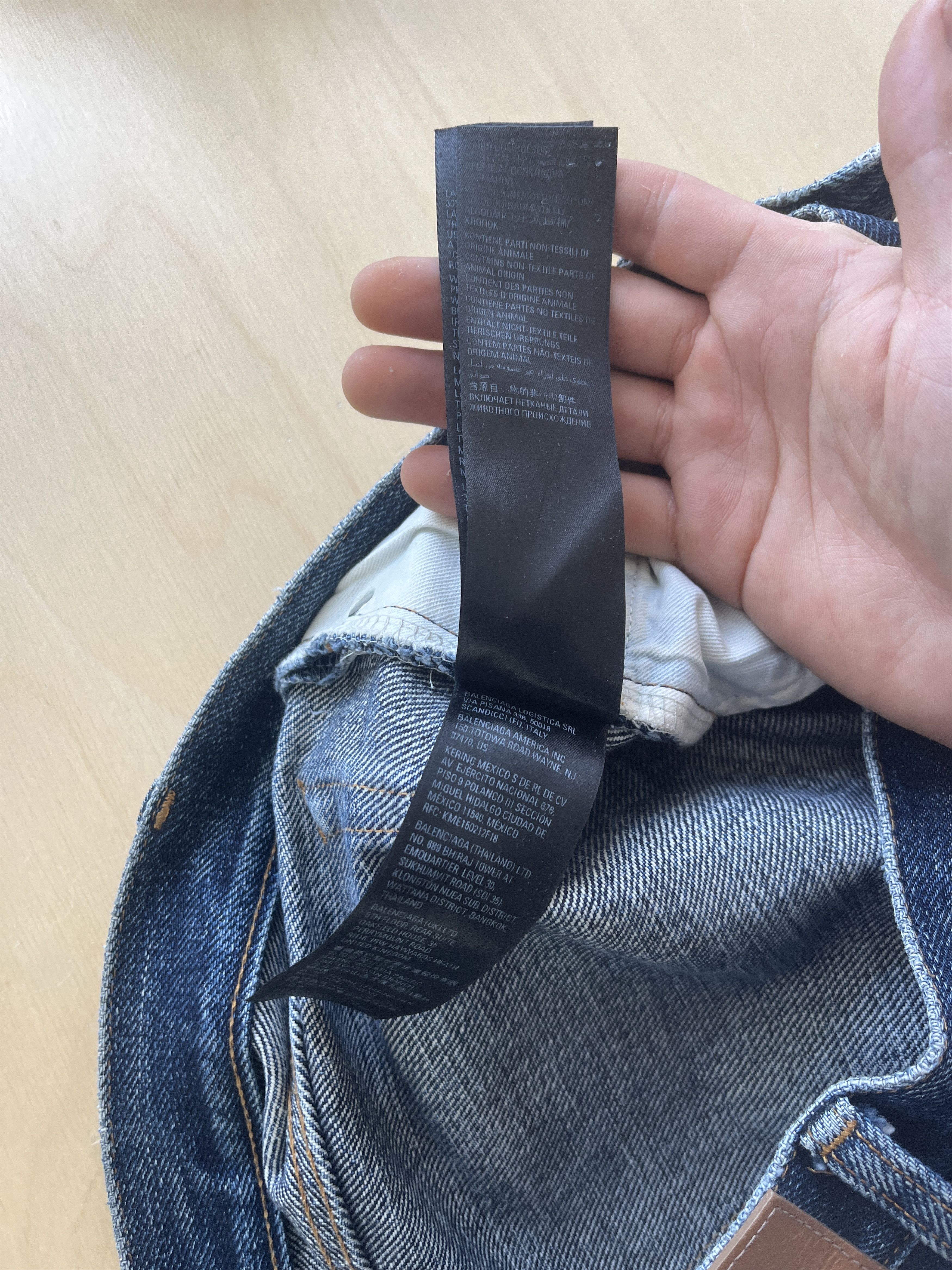 Balenciaga Japanese denim Size US 32 / EU 48 - 8 Thumbnail