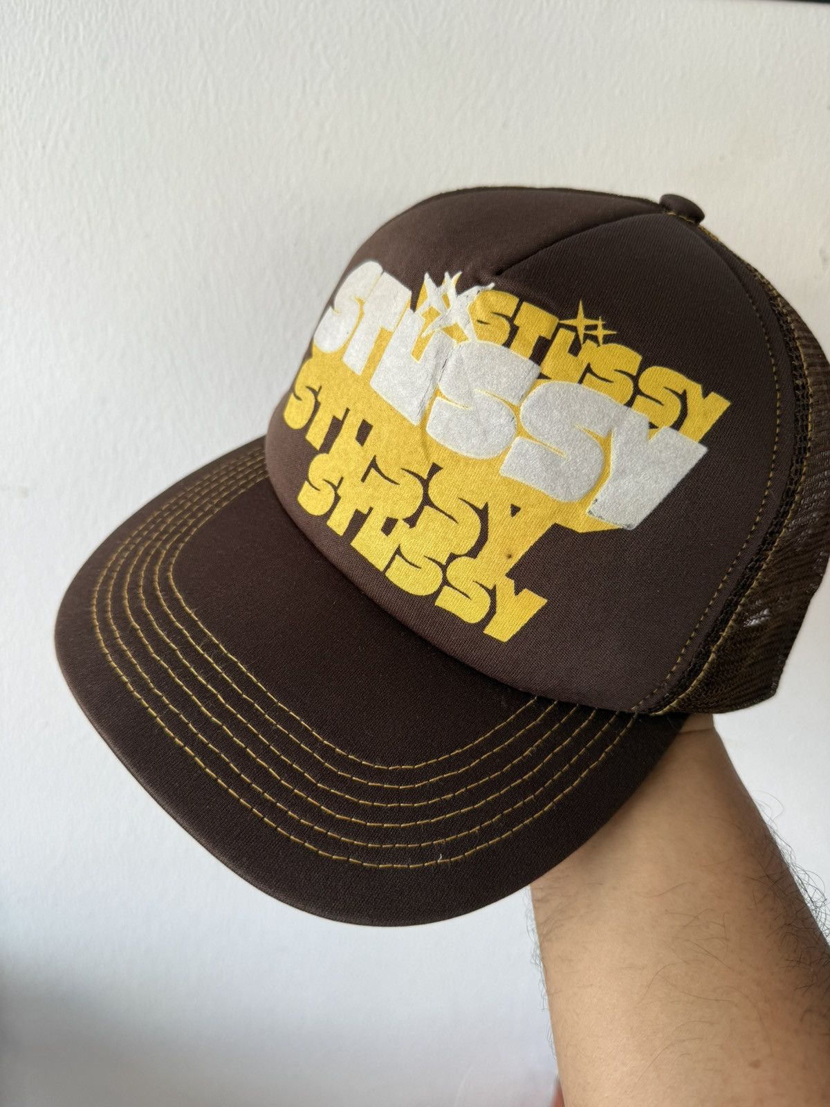 Stussy VTG Stussy Trucker Hat Size ONE SIZE - 2 Thumbnail