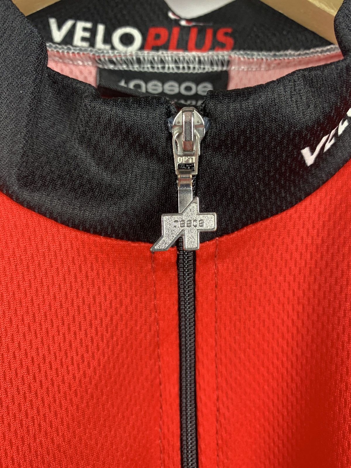 Handmade Vintage Assoss Velo Cycling Jersey Short Sleeve Size L Red Size US L / EU 52-54 / 3 - 6 Thumbnail