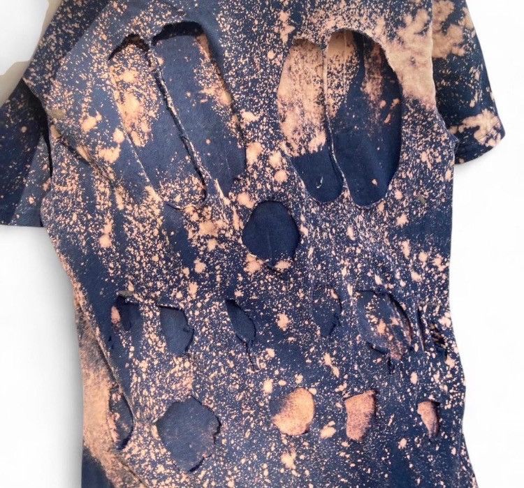 Star Wars Y2K Distressed Star Wars Darth Vader T-Shirt - Black Tiedye Size US L / EU 52-54 / 3 - 6 Thumbnail