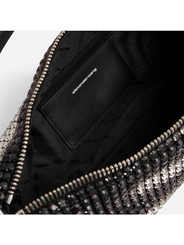 Alexander Wang o1s22i1n0225 Size: OS / Rectangular Heiress Handbag in Black Size ONE SIZE - 2 Thumbnail