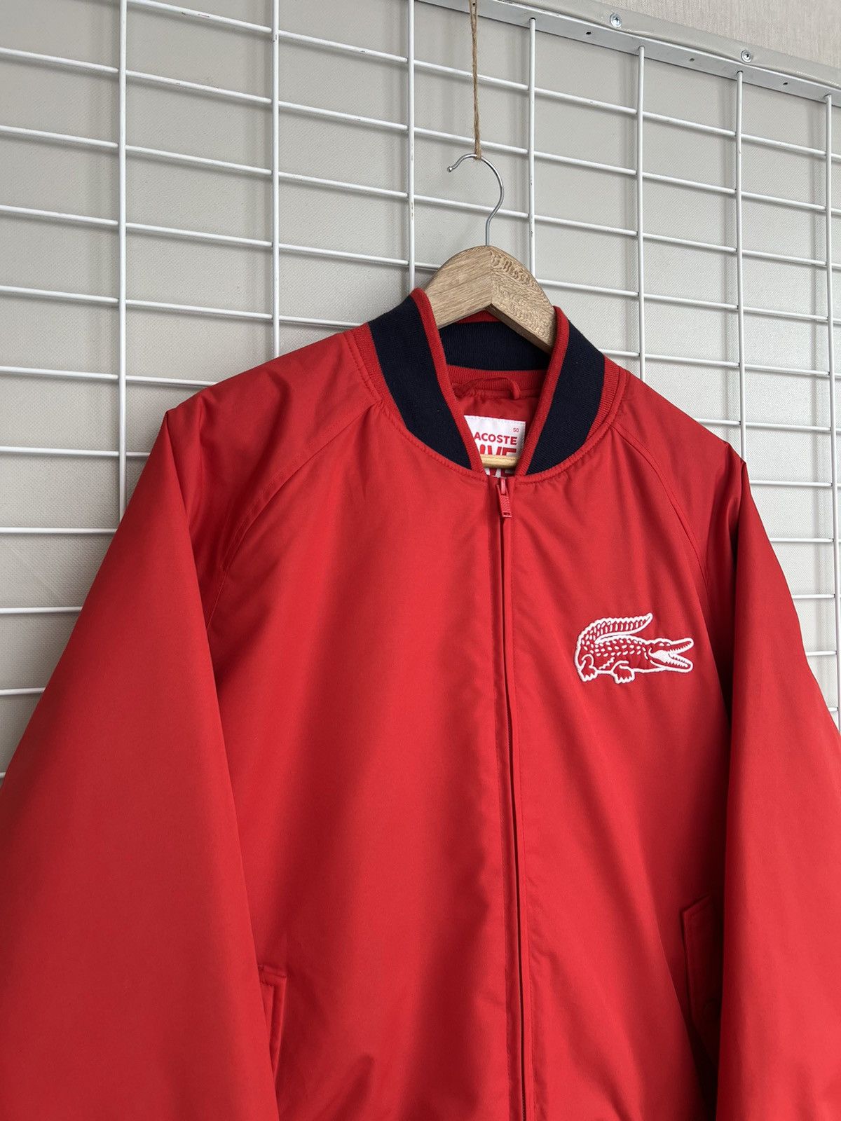 Lacoste Lacoste Live Embroidered Logo Bomber Jacket Men Size 50 or M Size US M / EU 48-50 / 2 - 3 Thumbnail
