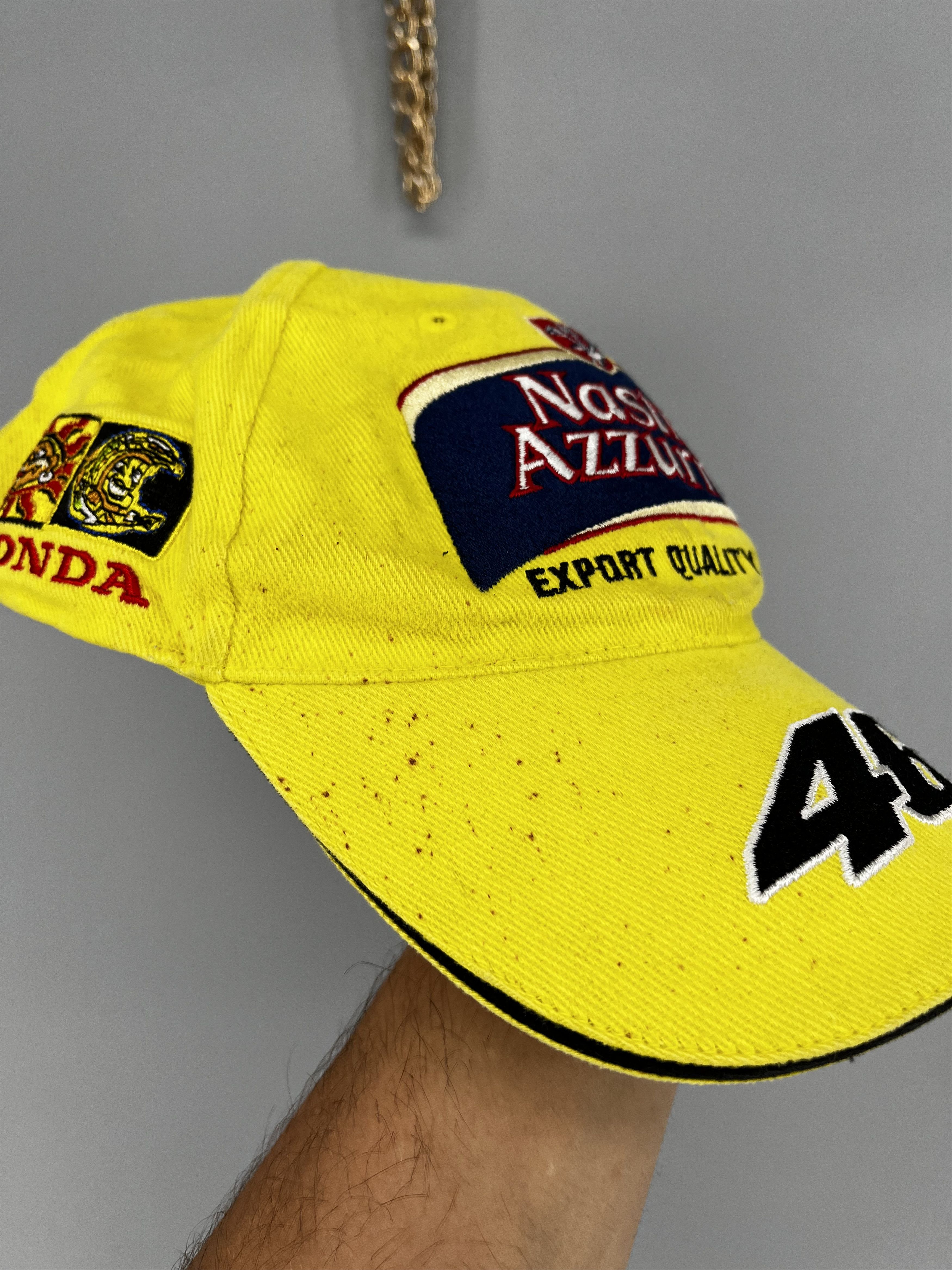 Formula 1 Vintage Valentino Rossi 46 Motorcycle Racing Cap Honda Size ONE SIZE - 3 Thumbnail