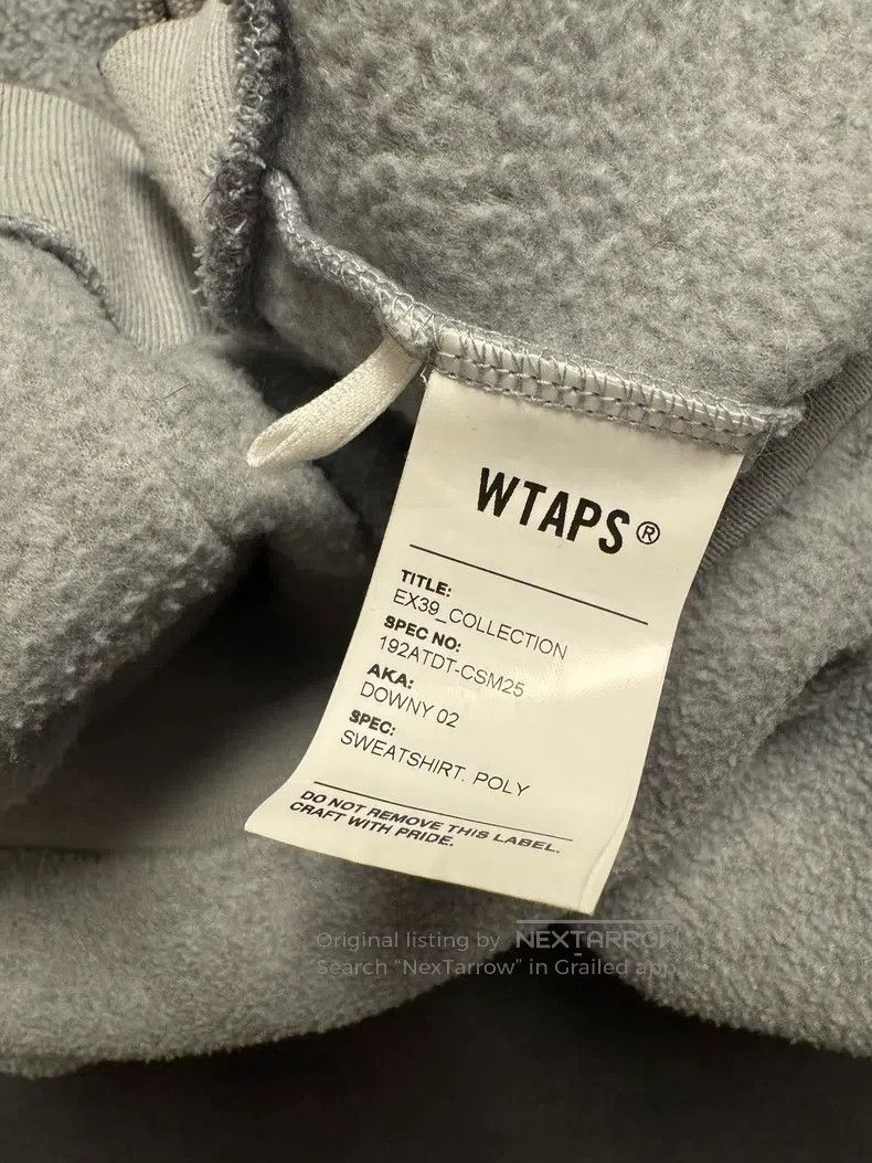 Wtaps Wtaps Double-sided coral fleece hoodie Size US S / EU 44-46 / 1 - 6 Thumbnail