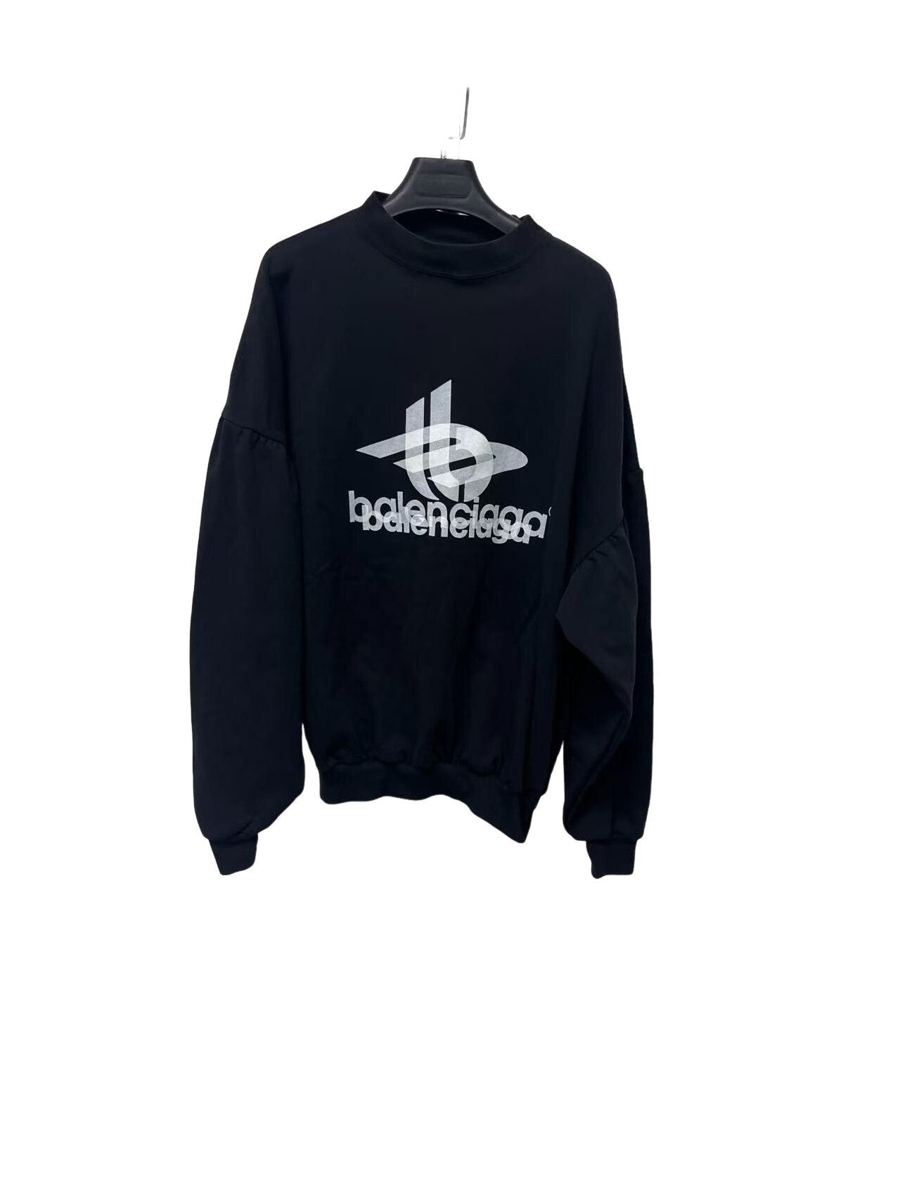 Balenciaga Balenciaga Graphic Logo Print Sweatshirt Size 1 Size US S / EU 44-46 / 1 - 1 Thumbnail