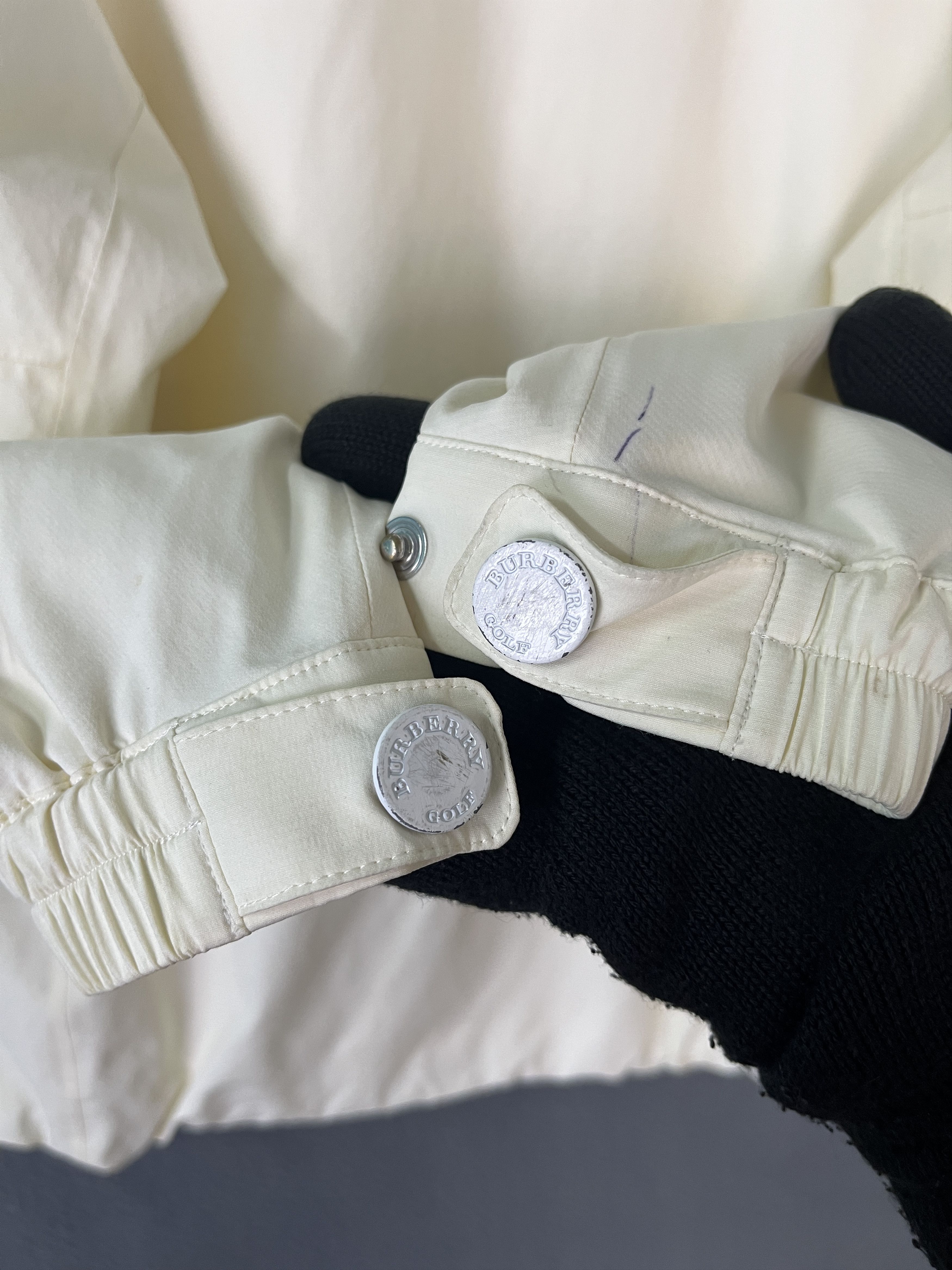 Burberry Burberry Golf Waterproof Windbreaker White Jacket Size US M / EU 48-50 / 2 - 8 Thumbnail