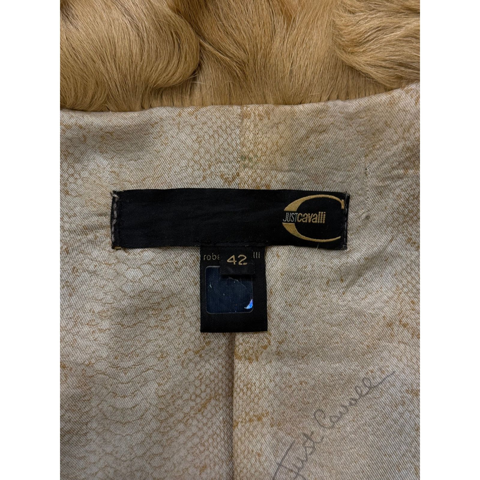 Roberto Cavalli F/W2008 Cavalli rabbit fur hybrid soldier jacket Size M / US 6-8 / IT 42-44 - 15 Thumbnail