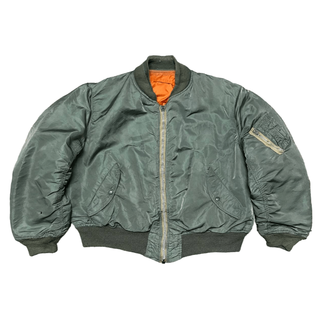 Vintage Alpha Industries Ma Flight Bomber Jacket