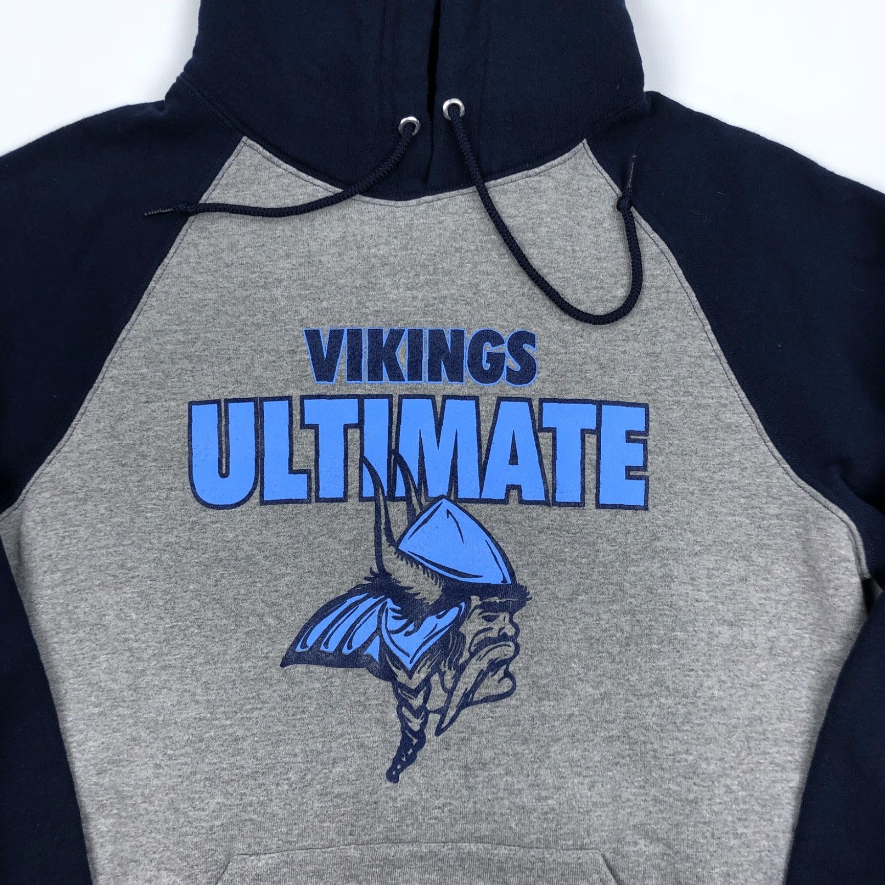 Russell Athletic Russell Athletic Men's M Vikings Pullover Hoodie Raglan Gray Size US M / EU 48-50 / 2 - 2 Thumbnail