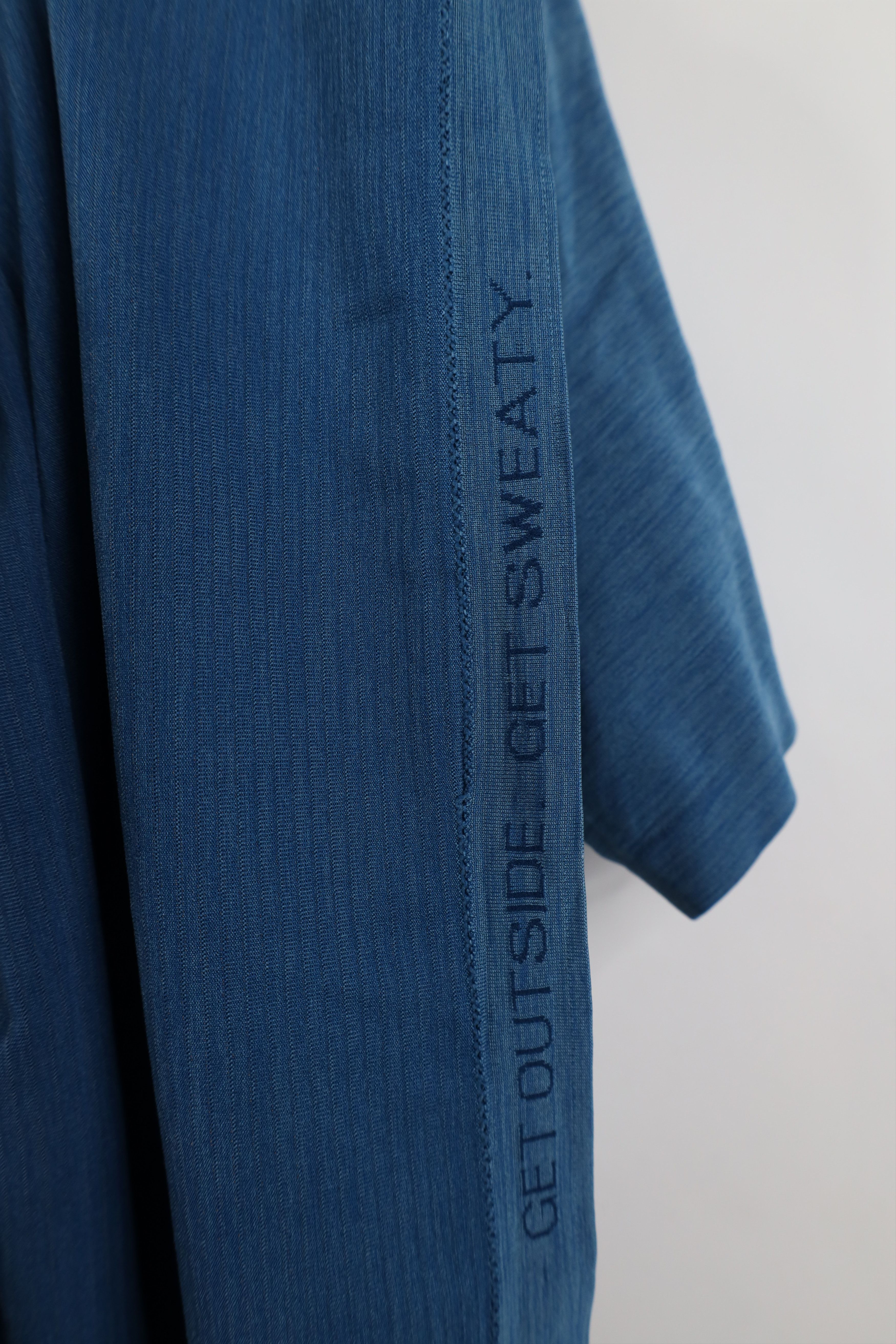Lululemon Lululemon Tech Short Sleeve Collared Golf Polo Shirt Blue Size US L / EU 52-54 / 3 - 10 Thumbnail