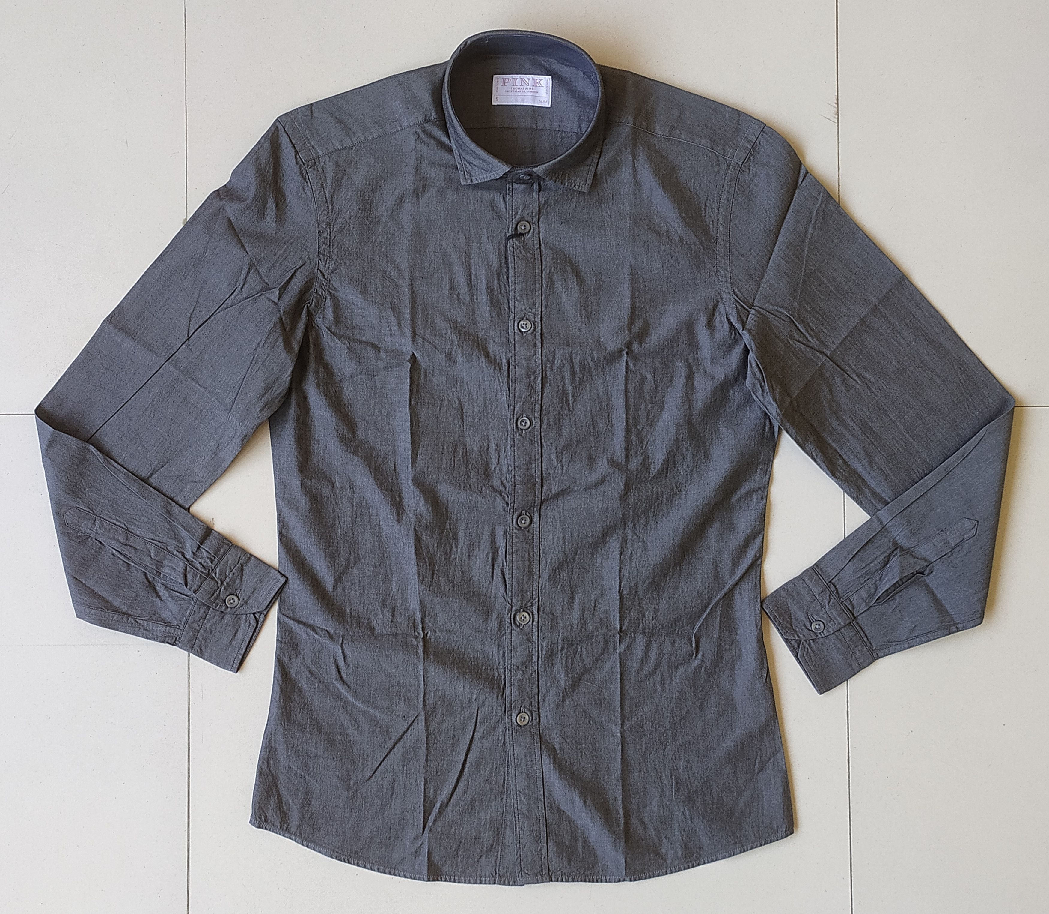 Thomas Pink Thomas Pink Formal Plain Shirt Free Shipping Worldwide T/116 Size US S / EU 44-46 / 1 - 2 Thumbnail