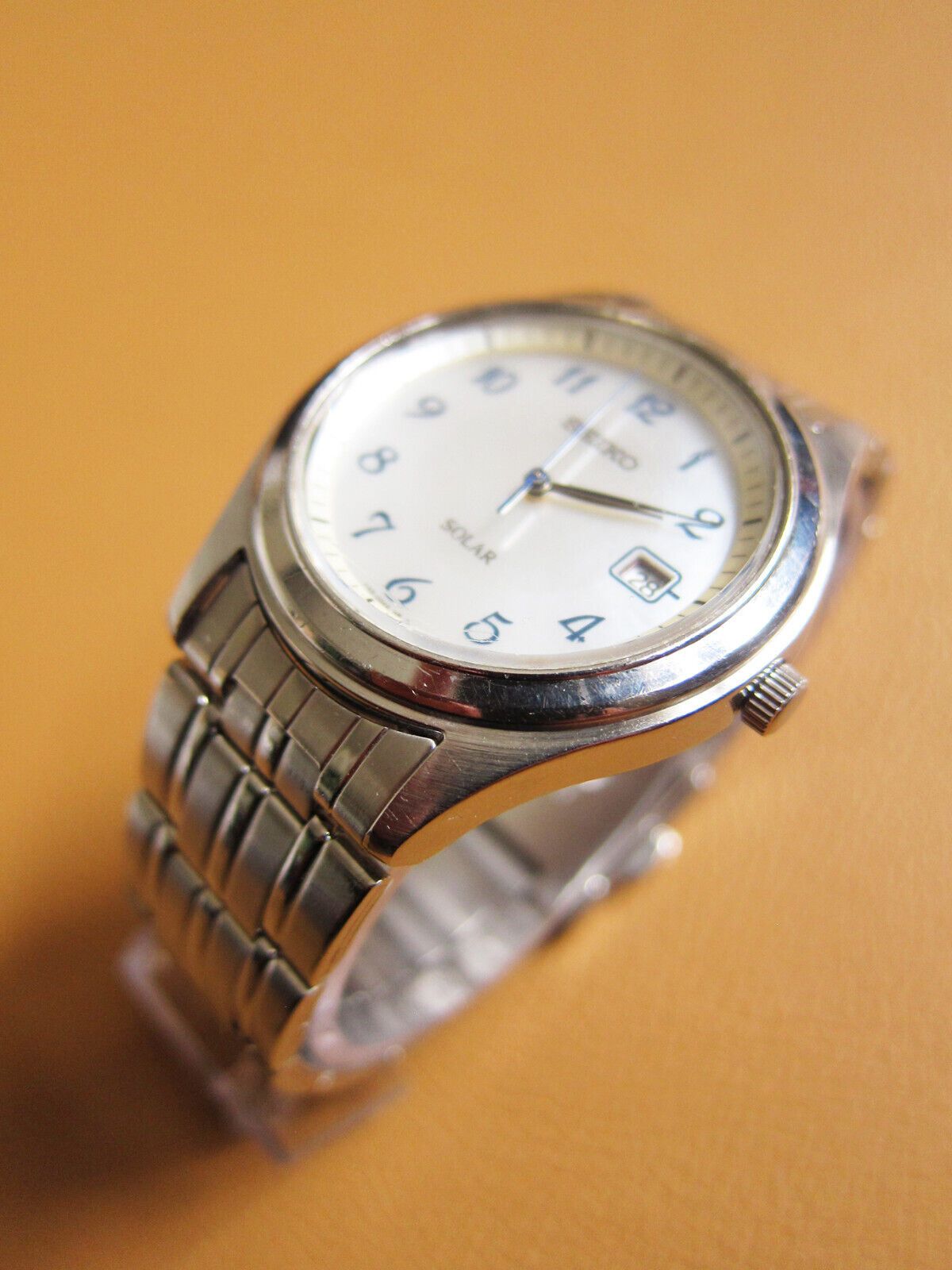Seiko SEIKO V145-0BS0 Solar S/S Men's Watch w/ Shell Dial Size ONE SIZE - 3 Thumbnail