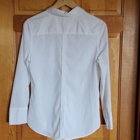 Vintage Chico's Embellished Vneck Button Down Long Sleeve Sz 1 (M) B Size M / US 6-8 / IT 42-44 - 6 Thumbnail