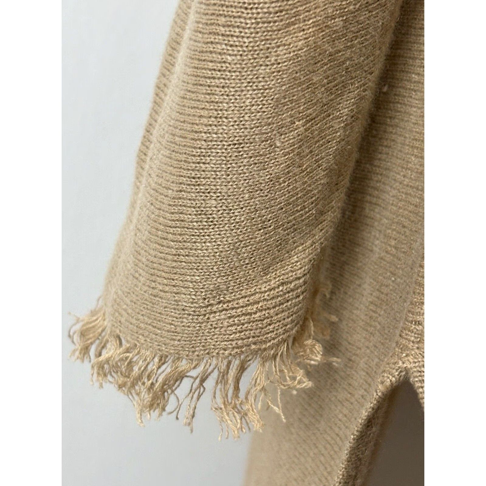 J. Jill J. Jill Linen Blend Cardigan Sweater Open Front Long Sleeve Women Size Large Brown Size L / US 10 / IT 46 - 6 Thumbnail