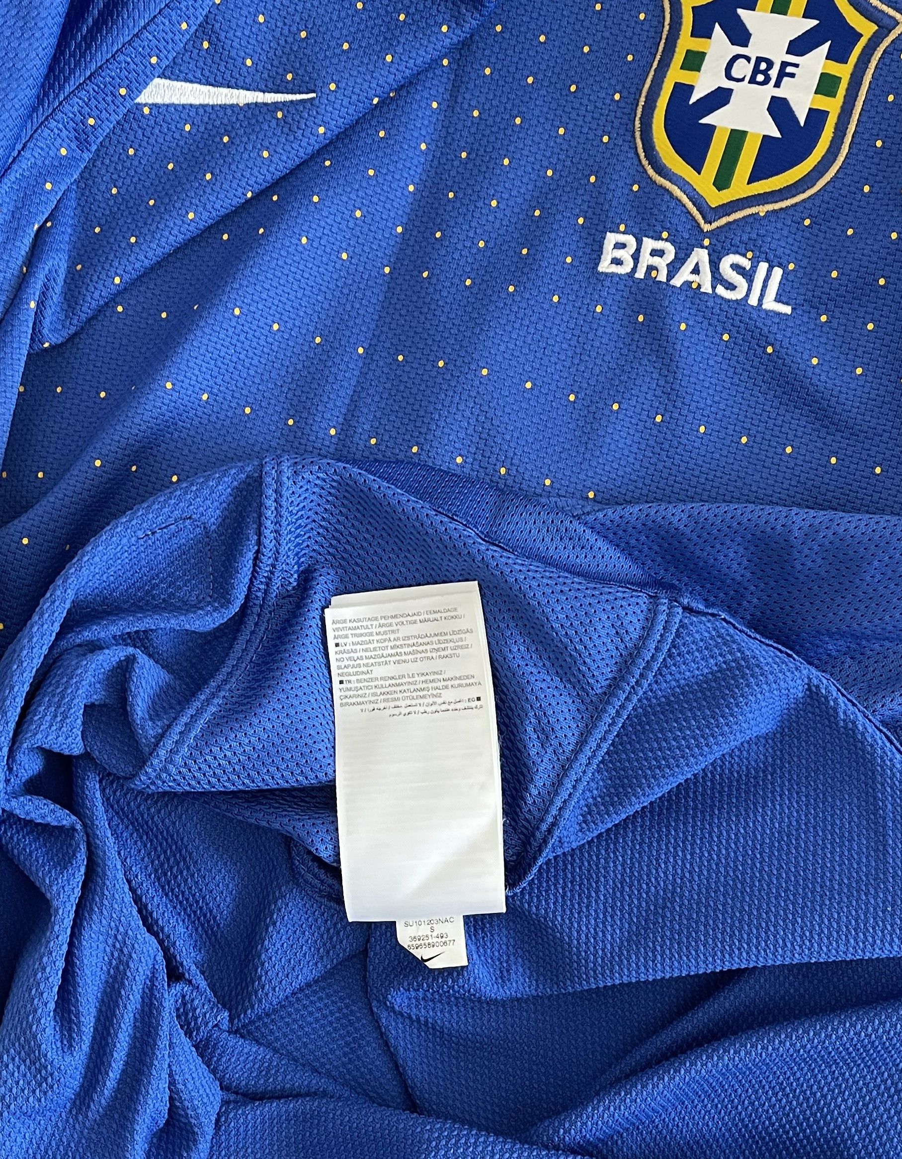 Nike Nike BRASIL Football Size US S / EU 44-46 / 1 - 9 Thumbnail