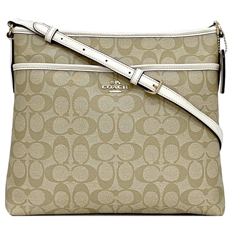 Coach COACH Shoulder Bag Neutrals Pvc Size ONE SIZE - 1 Thumbnail