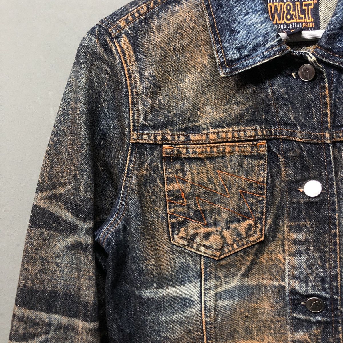 W&LT × Walter Van Beirendonck W & LT Denim Jacket Size S / US 4 / IT 40 - 3 Thumbnail