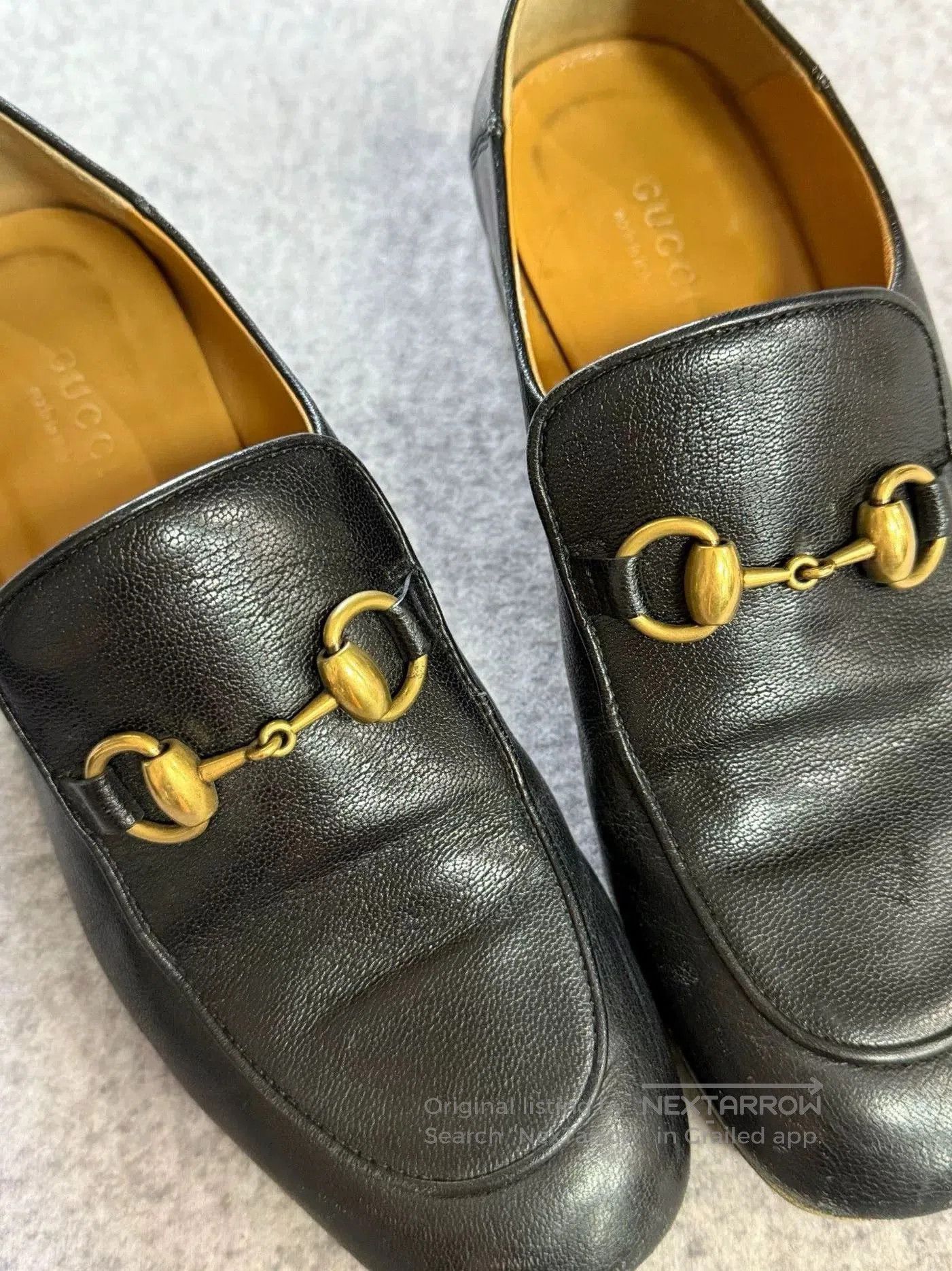 Gucci Gucci Horsebit Leather Shoes. Size US 4 / IT 34 - 2 Thumbnail
