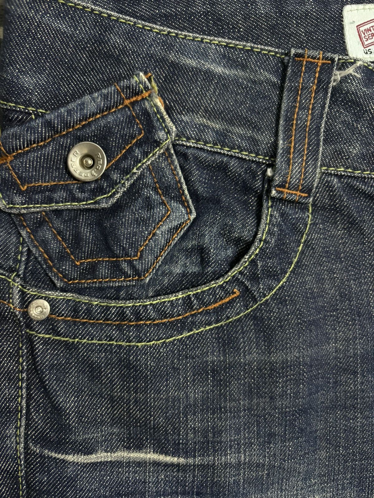 Vintage Japanese Brand Flare Wide Leg Distressed Punk Jeans