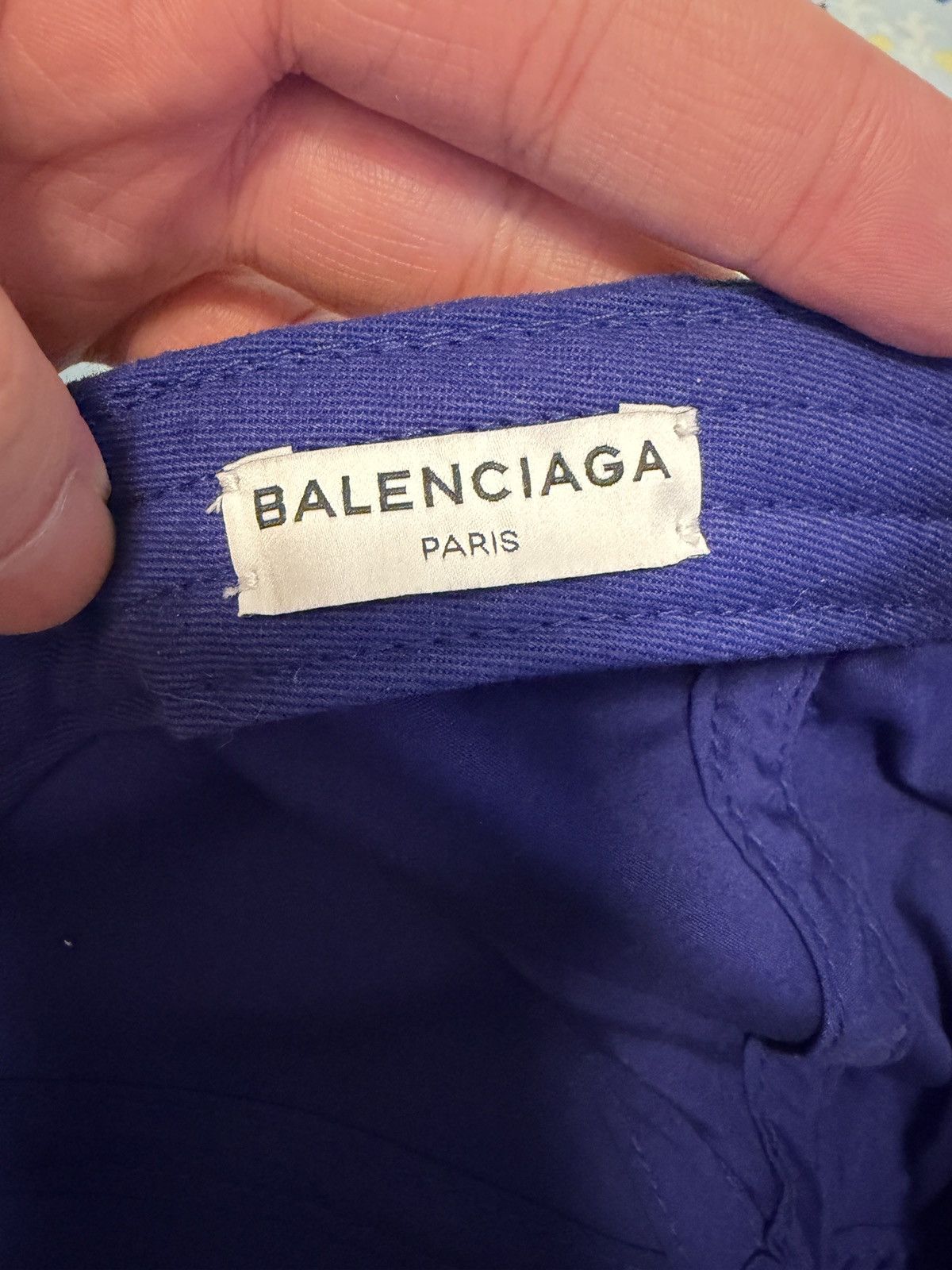 Balenciaga 🔴 Balenciaga Political Campaign Cap Hat - Archetype Blue Size ONE SIZE - 7 Thumbnail