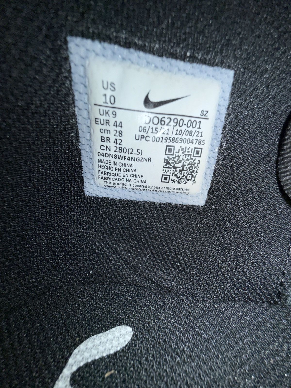 Nike × Off-White Off-White x Nike Air Force 1 Mid ‘Black’ Size US 10 / EU 43 - 17 Thumbnail