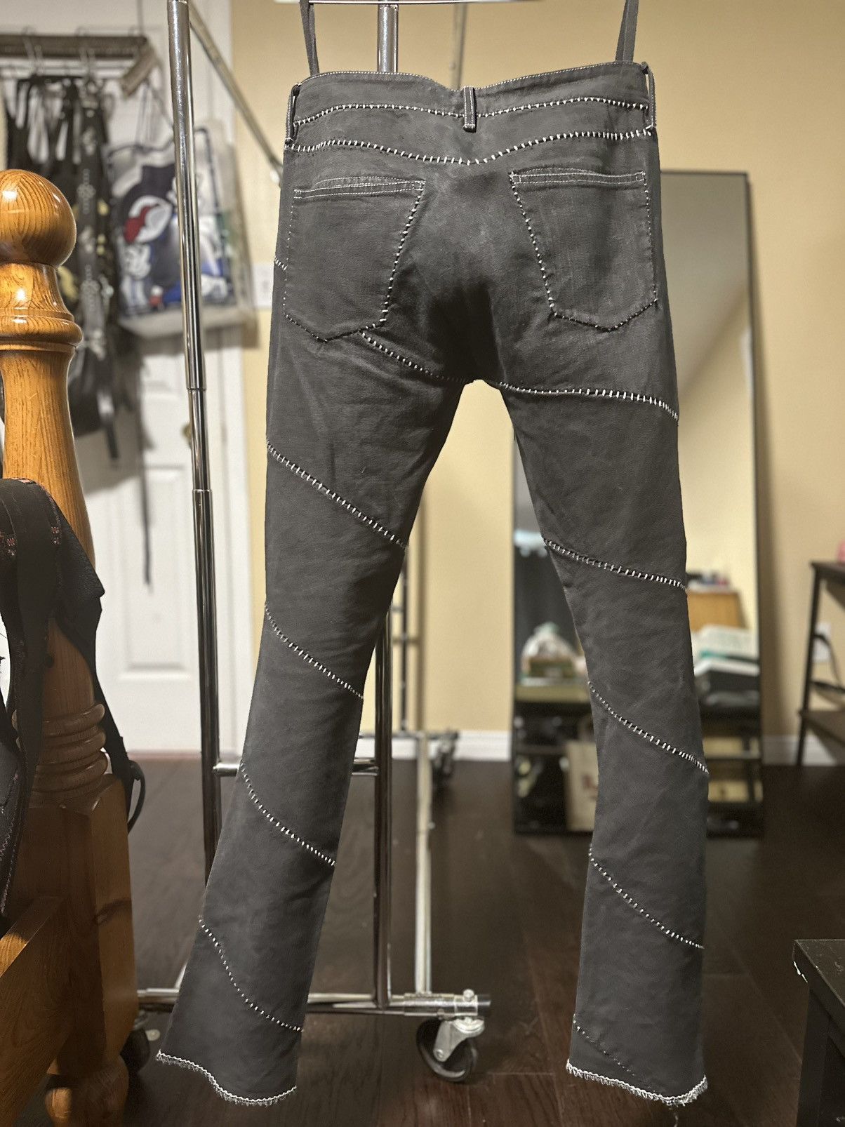 Carol Christian Poell Carol Christian Poell Overlock Spiral Jeans