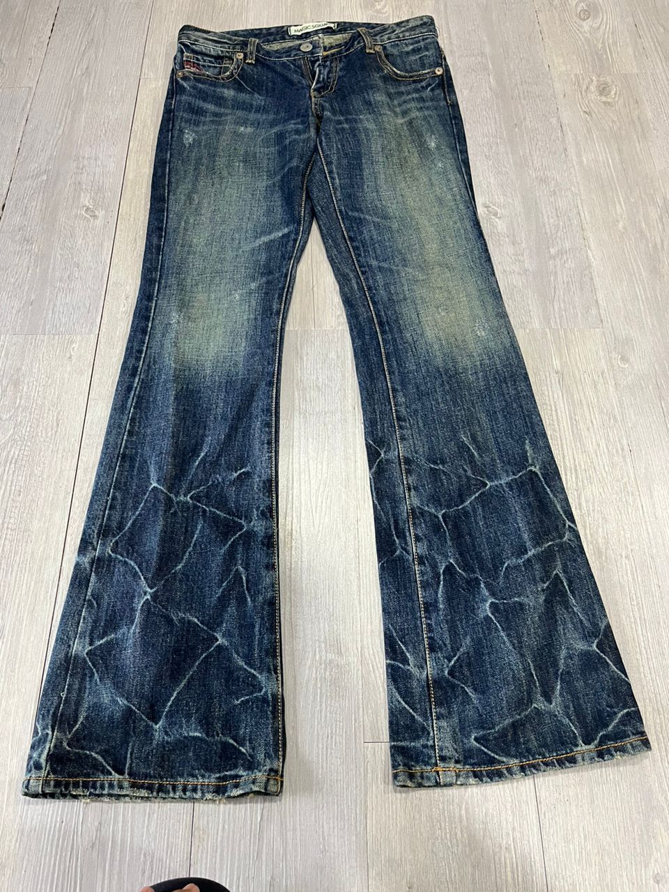 Hysteric Glamour Rare Magic Square Denim Japanese Brand Exhibitionist Jeans Size US 30 / EU 46 - 1 Thumbnail