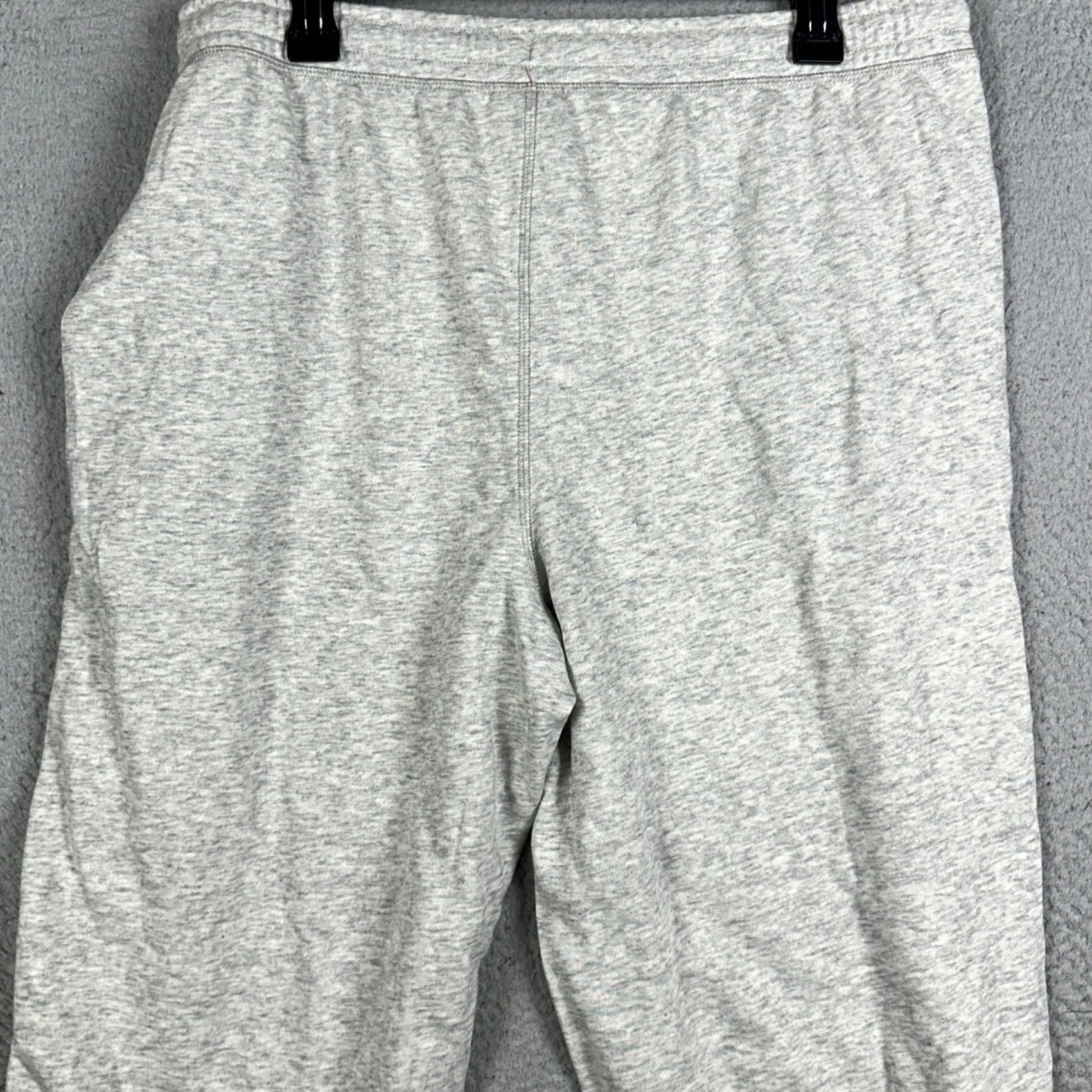 Eddie Bauer Eddie Bauer Lounge Pants Mens Large Heather Grey Jogger Sweatpants Elastic Waist Drawstring Pockets Casual Everyday Size US 33 - 3 Thumbnail
