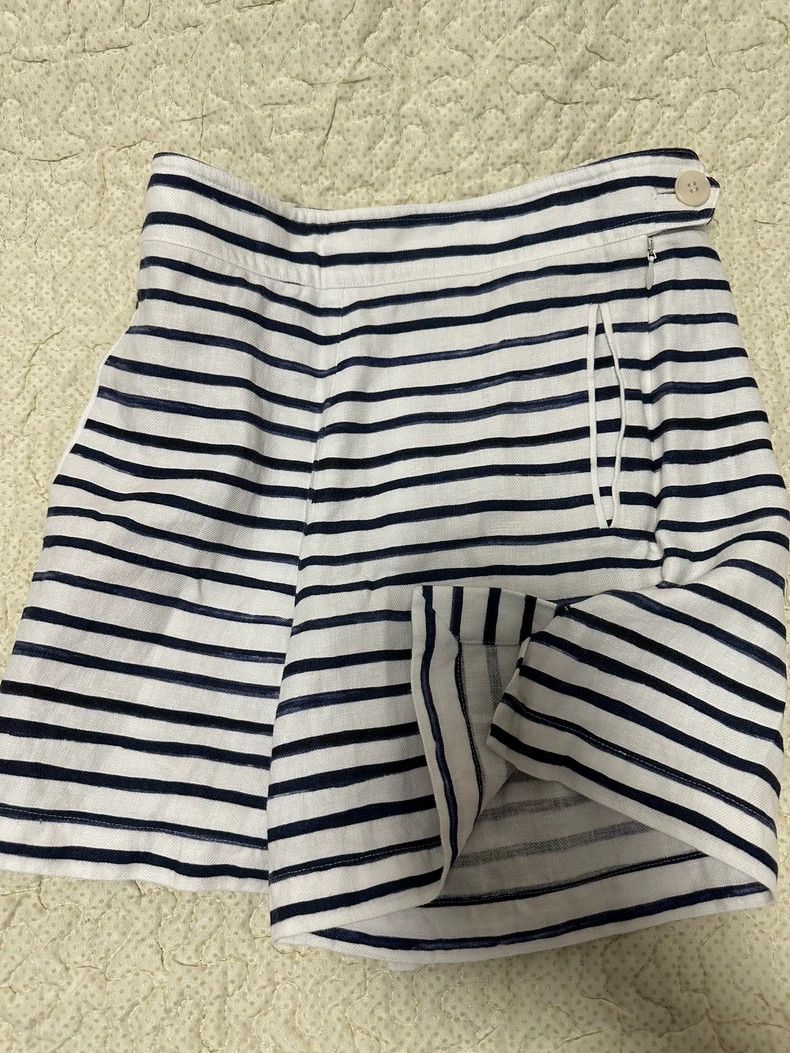 Loro Piana LORO PIANA White checkered shorts Size 25" / US 0 / IT 36 - 2 Thumbnail