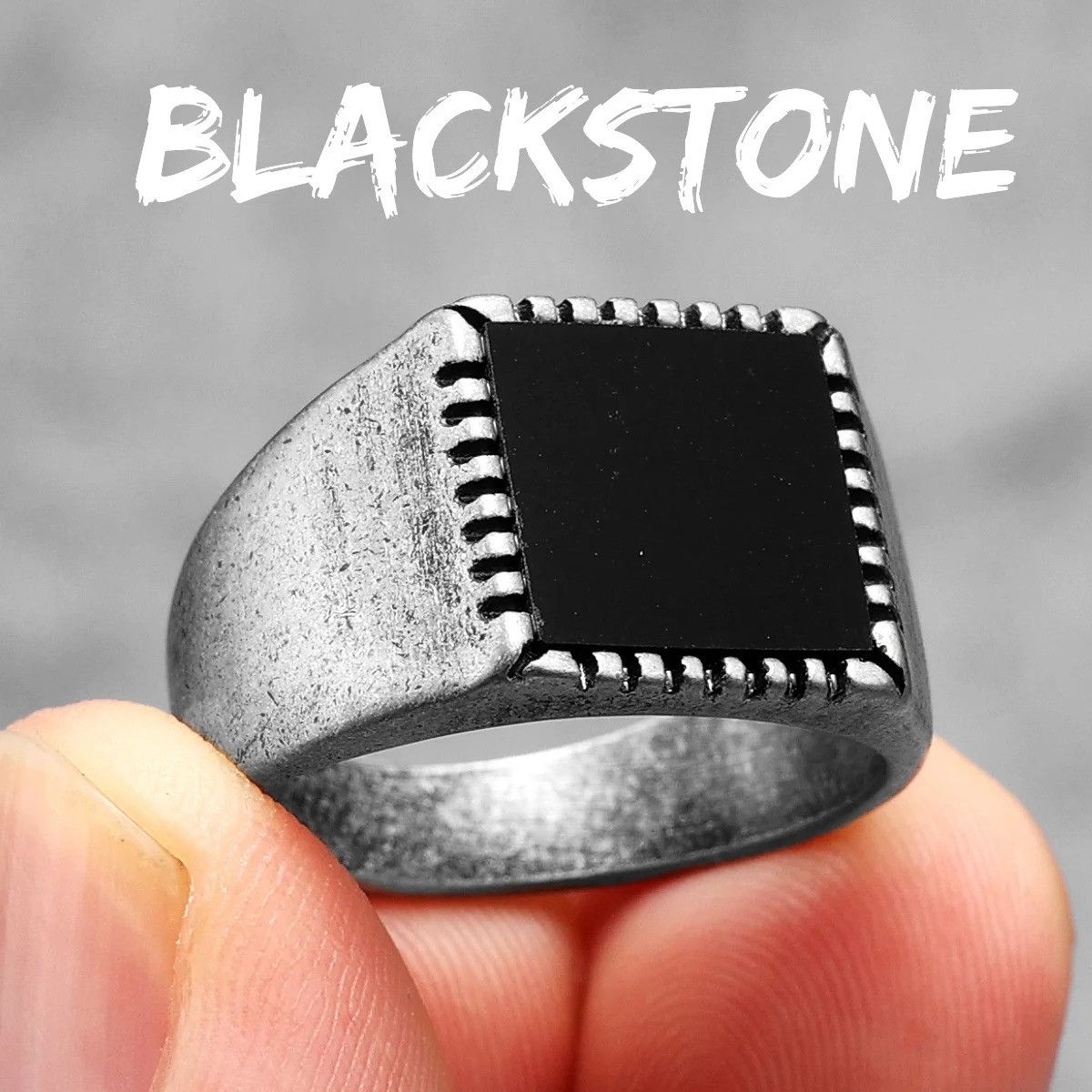 Jewelry Black Flat Store Ring Size ONE SIZE - 1 Thumbnail