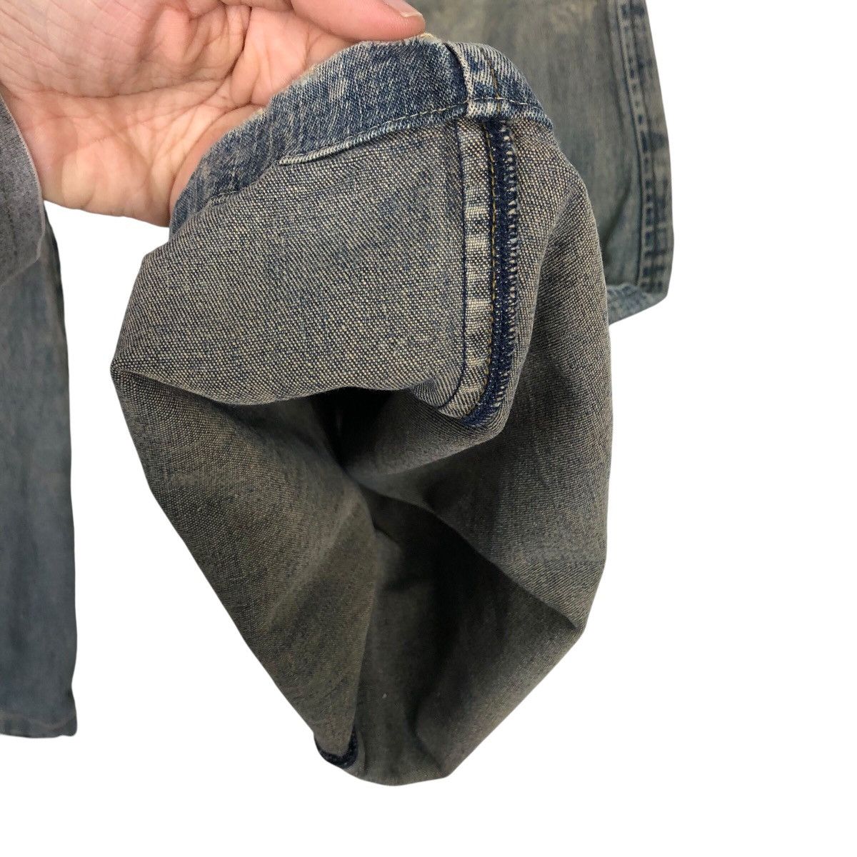 Hysteric Glamour Vintage Denim Jeans Bow Cut Design Flare Jeans Tornado Mart Size US 30 / EU 46 - 15 Thumbnail