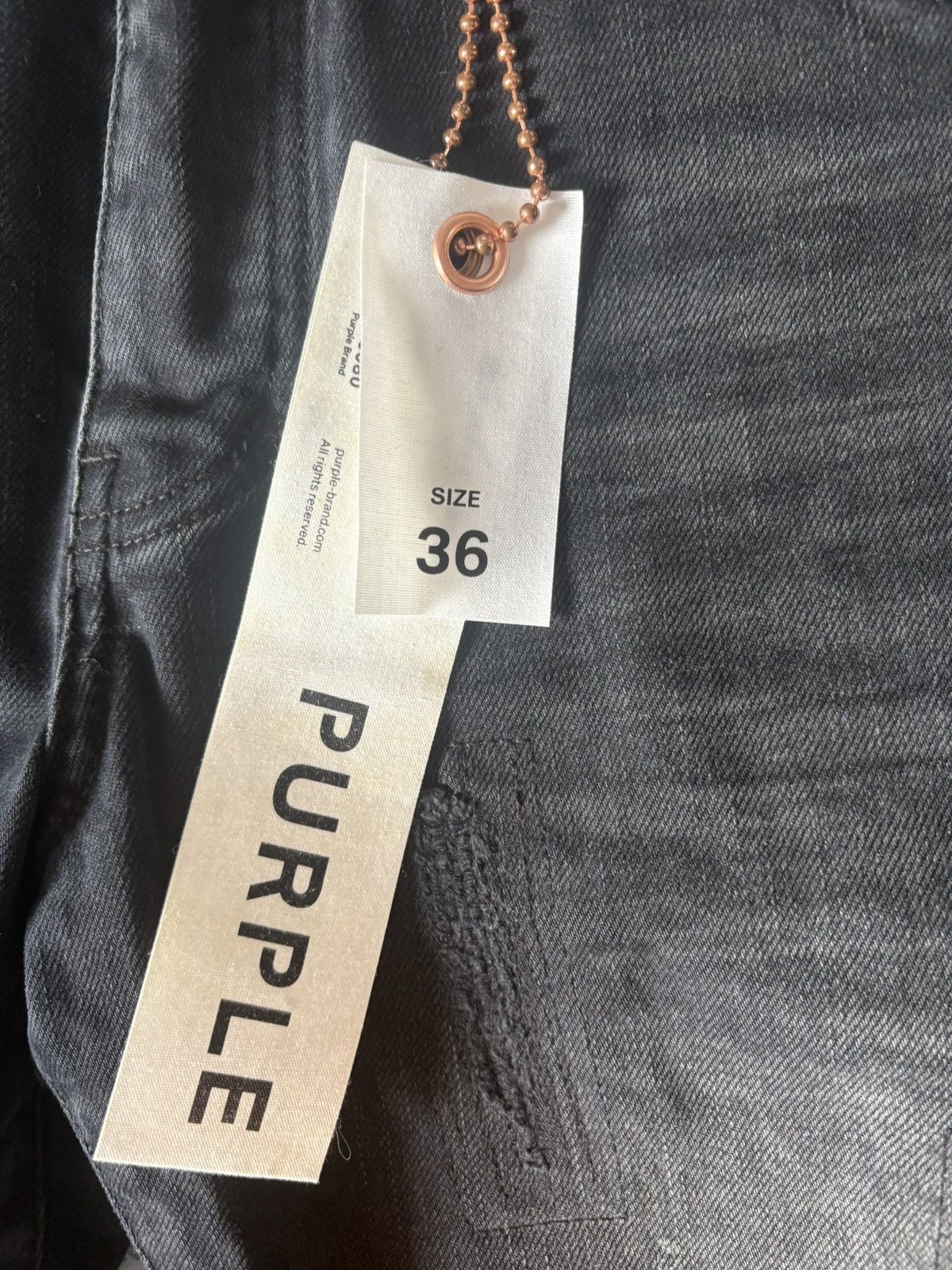 Purple × Purple Brand Black Purple Brand Jeans Size US 36 / EU 52 - 3 Thumbnail