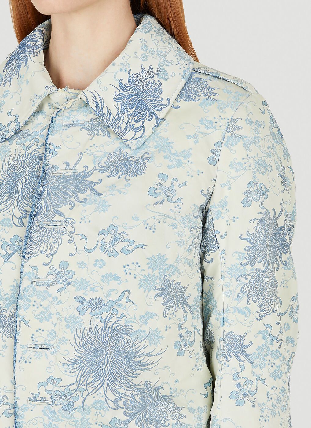 Maison Margiela o1y0625 Jacket in Light Blue Size S / US 4 / IT 40 - 2 Thumbnail