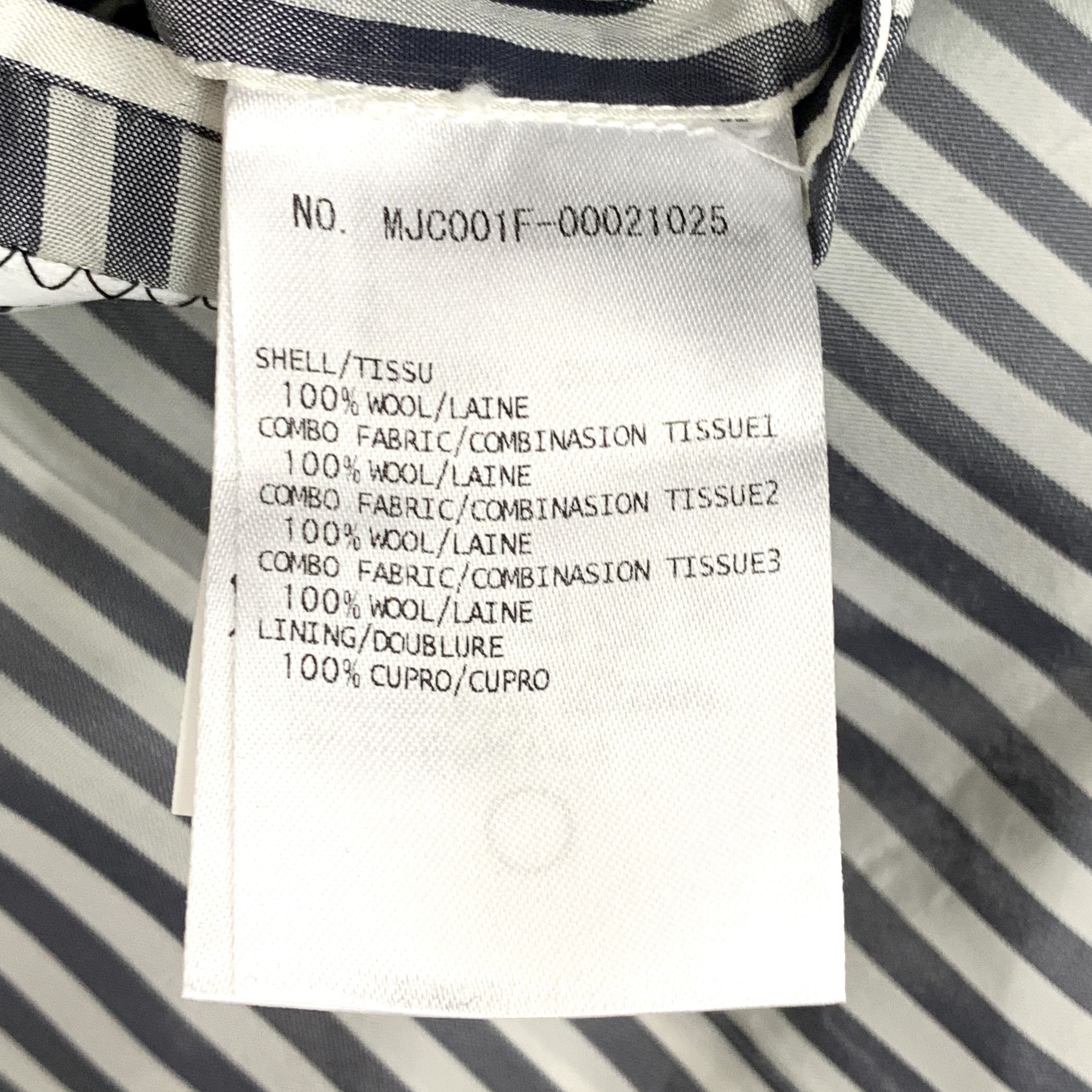 Thom Browne Thom Browne Colorblock Wool Blazer (Size 1) Size 40R - 3 Thumbnail