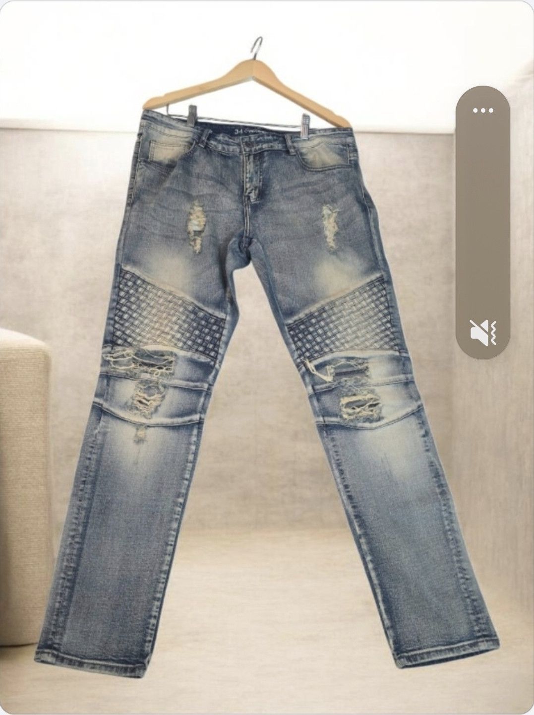 Other Vintage Vest & Jeans Set Men’s jean Rare Size US 34 / EU 50 - 5 Thumbnail