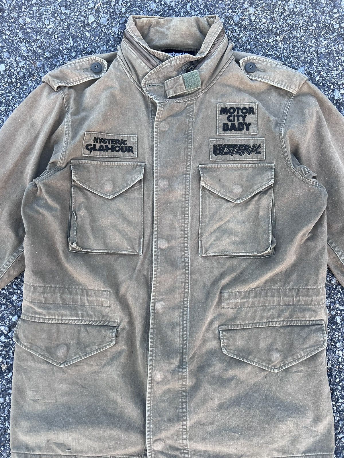 Hysteric Glamour Hysteric Glamour Motor City Baby Army Style Jacket Size US M / EU 48-50 / 2 - 6 Thumbnail