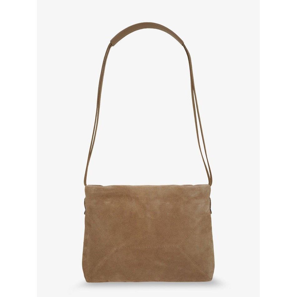Brunello Cucinelli BRUNELLO CUCINELLI Brown Suede Shoulder Bag New Size ONE SIZE - 2 Thumbnail